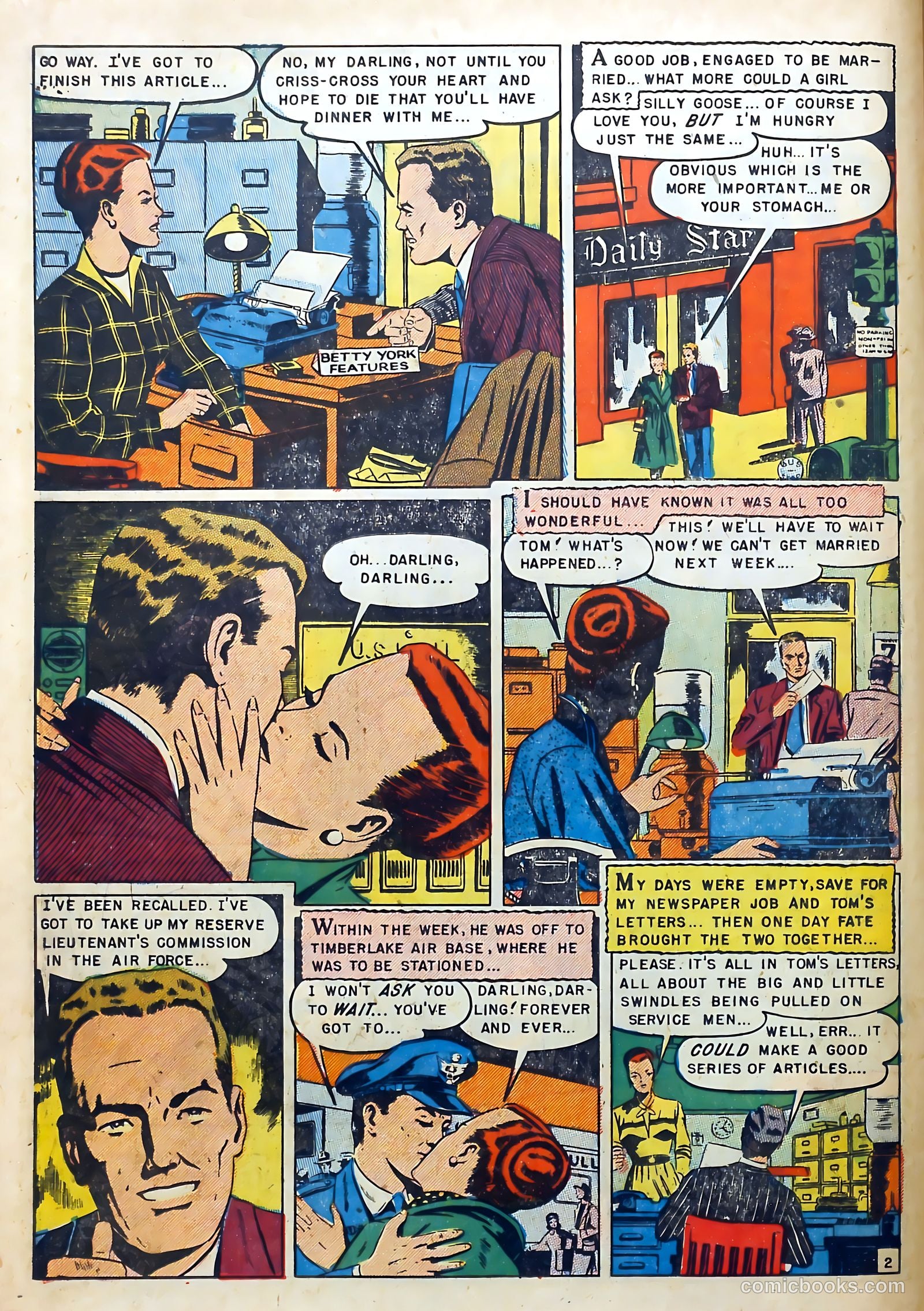 Youthful Hearts #3 (1952) — page 12 of 37