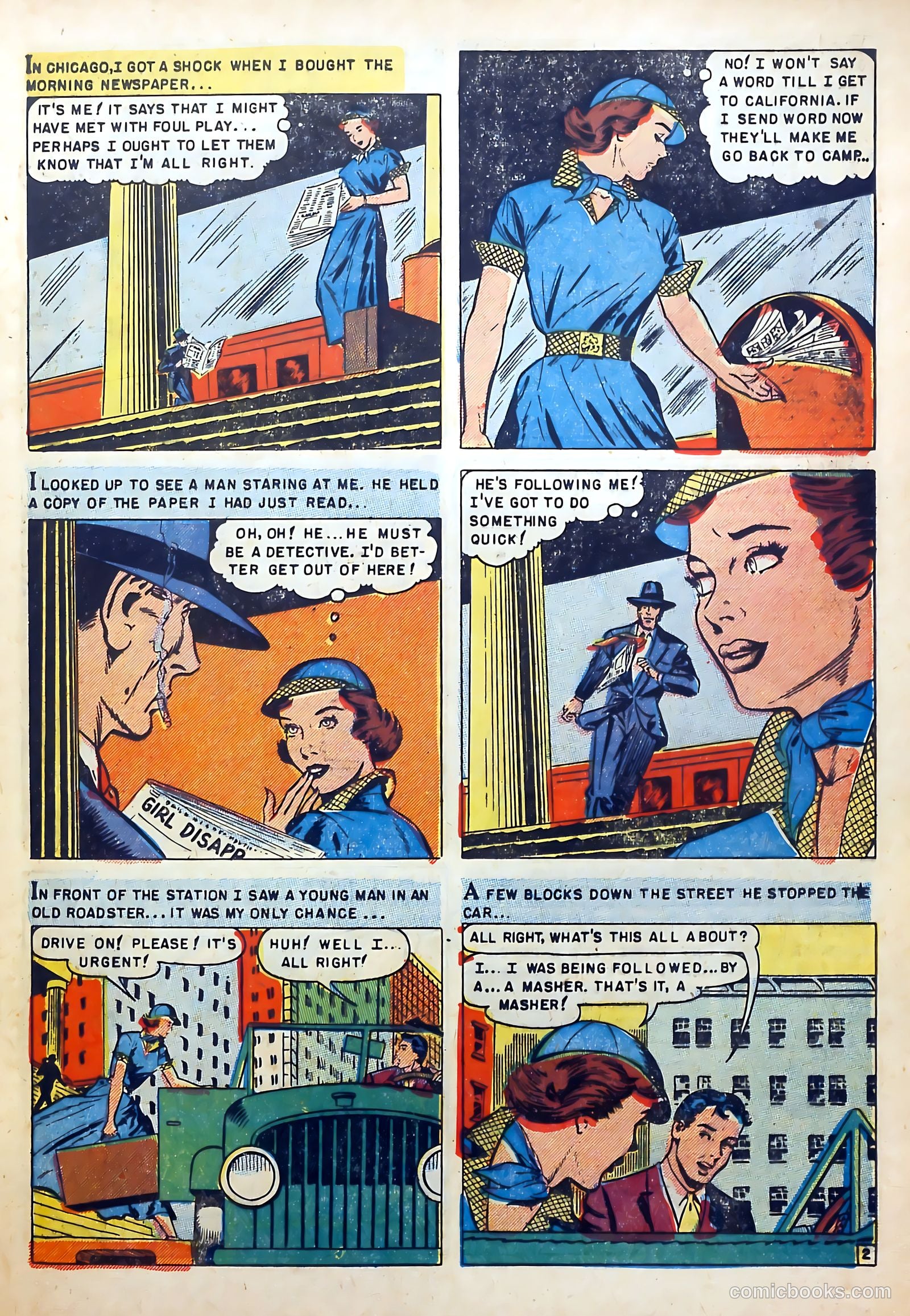 Youthful Hearts #3 (1952) — page 21 of 37