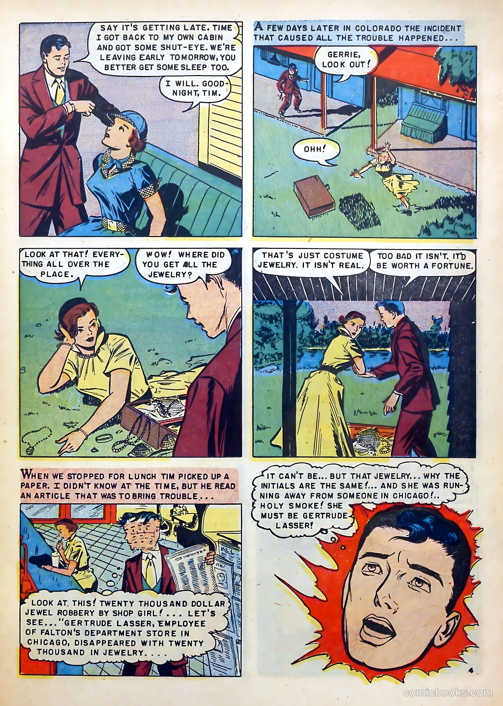 Youthful Hearts #3 (1952) — page 23 of 37