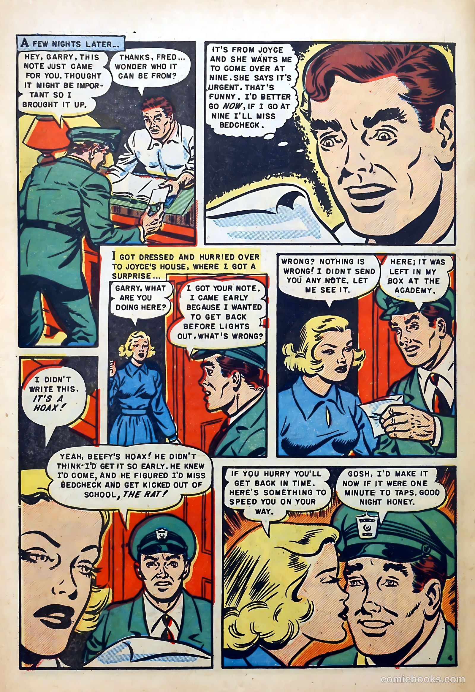 Youthful Hearts #3 (1952) — page 30 of 37