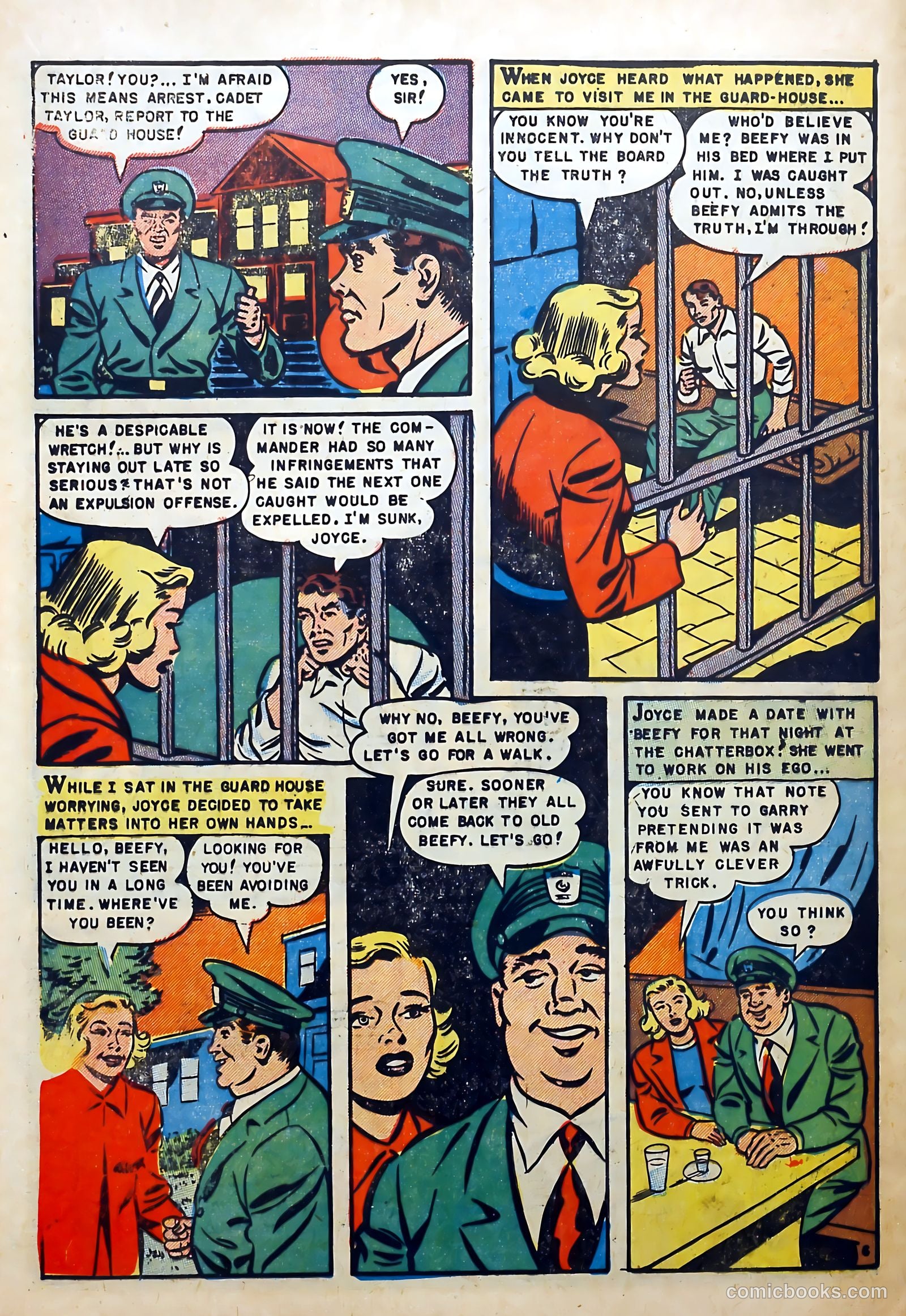Youthful Hearts #3 (1952) — page 32 of 37