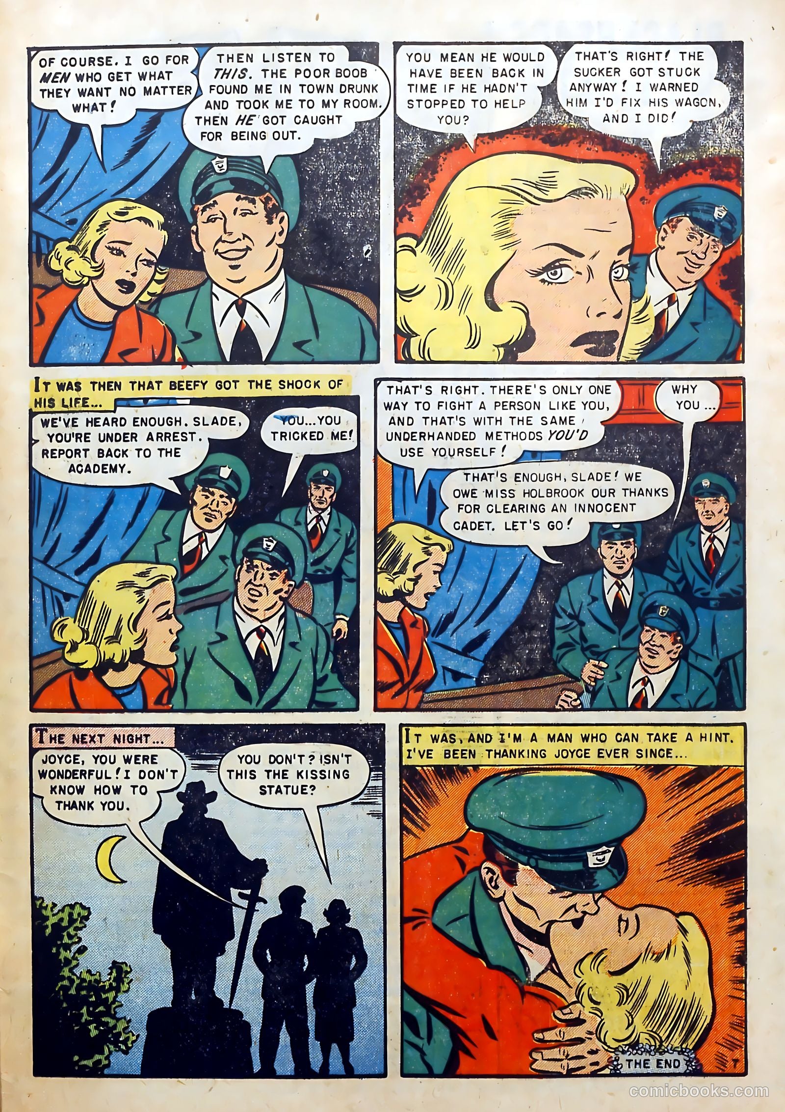 Youthful Hearts #3 (1952) — page 33 of 37