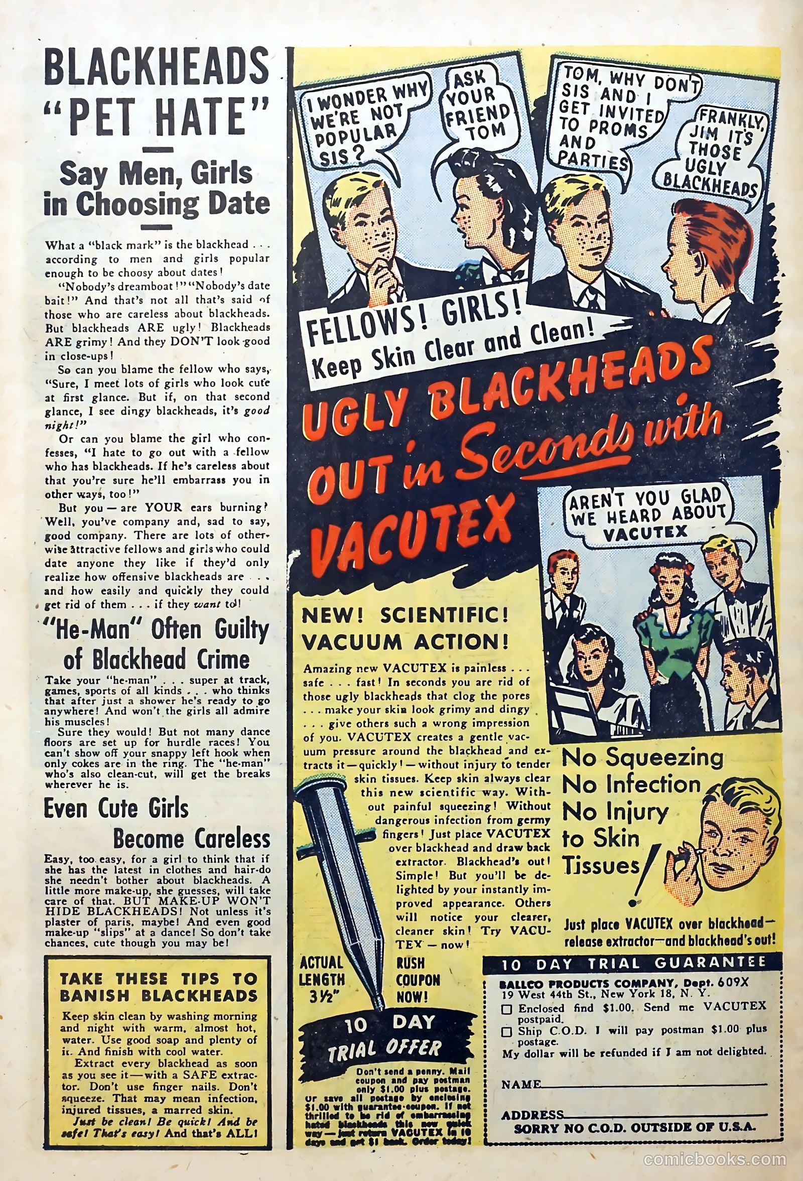 Youthful Hearts #3 (1952) — page 34 of 37