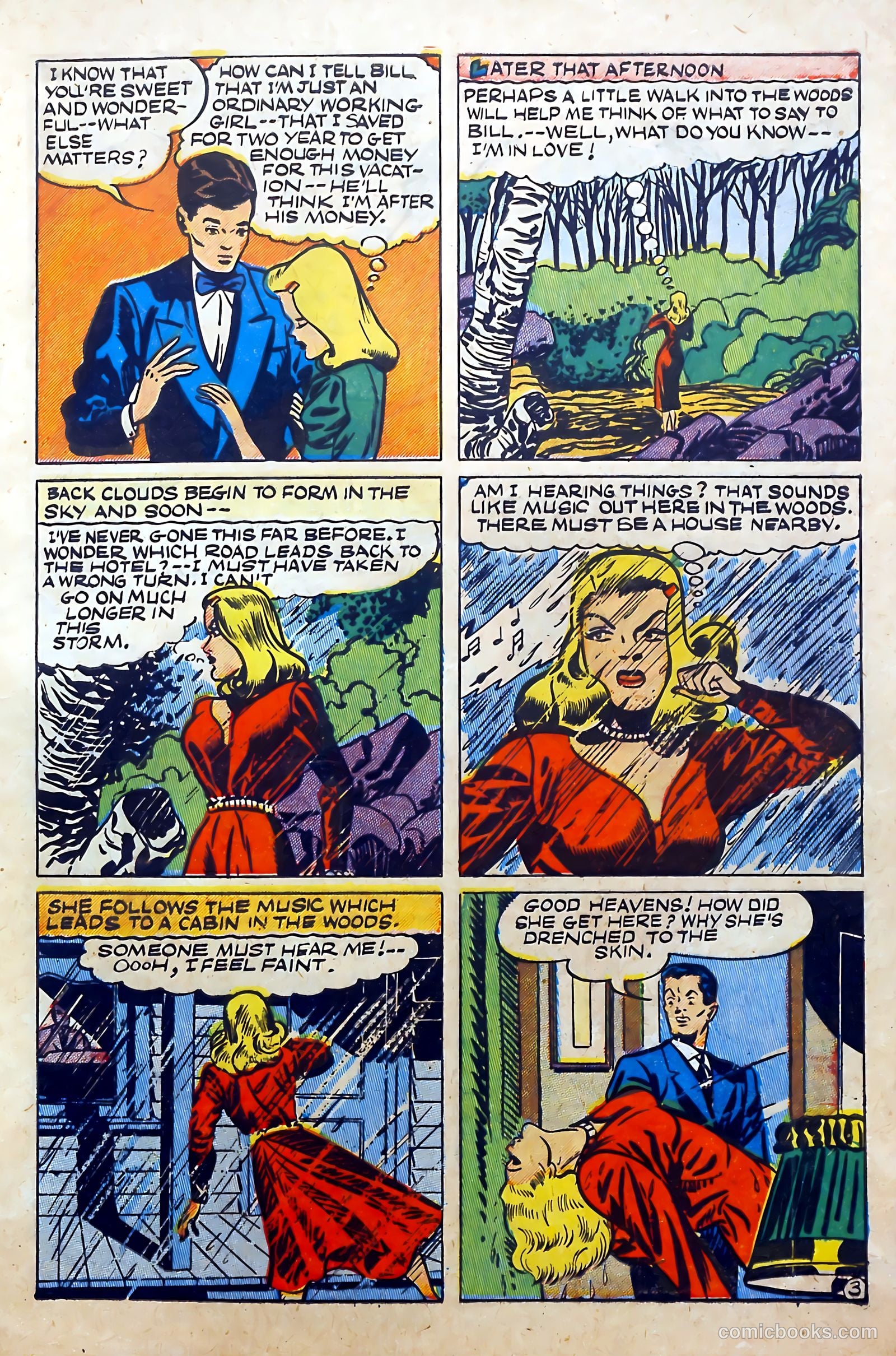 Youthful Love Romances #1 (1950) — page 5 of 36