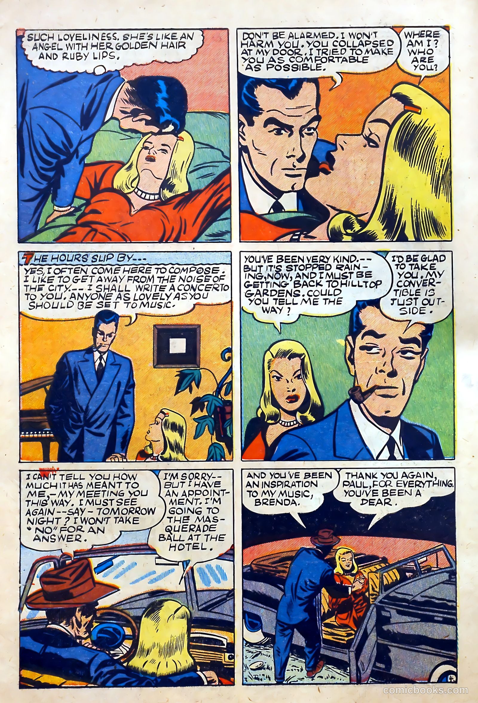 Youthful Love Romances #1 (1950) — page 6 of 36