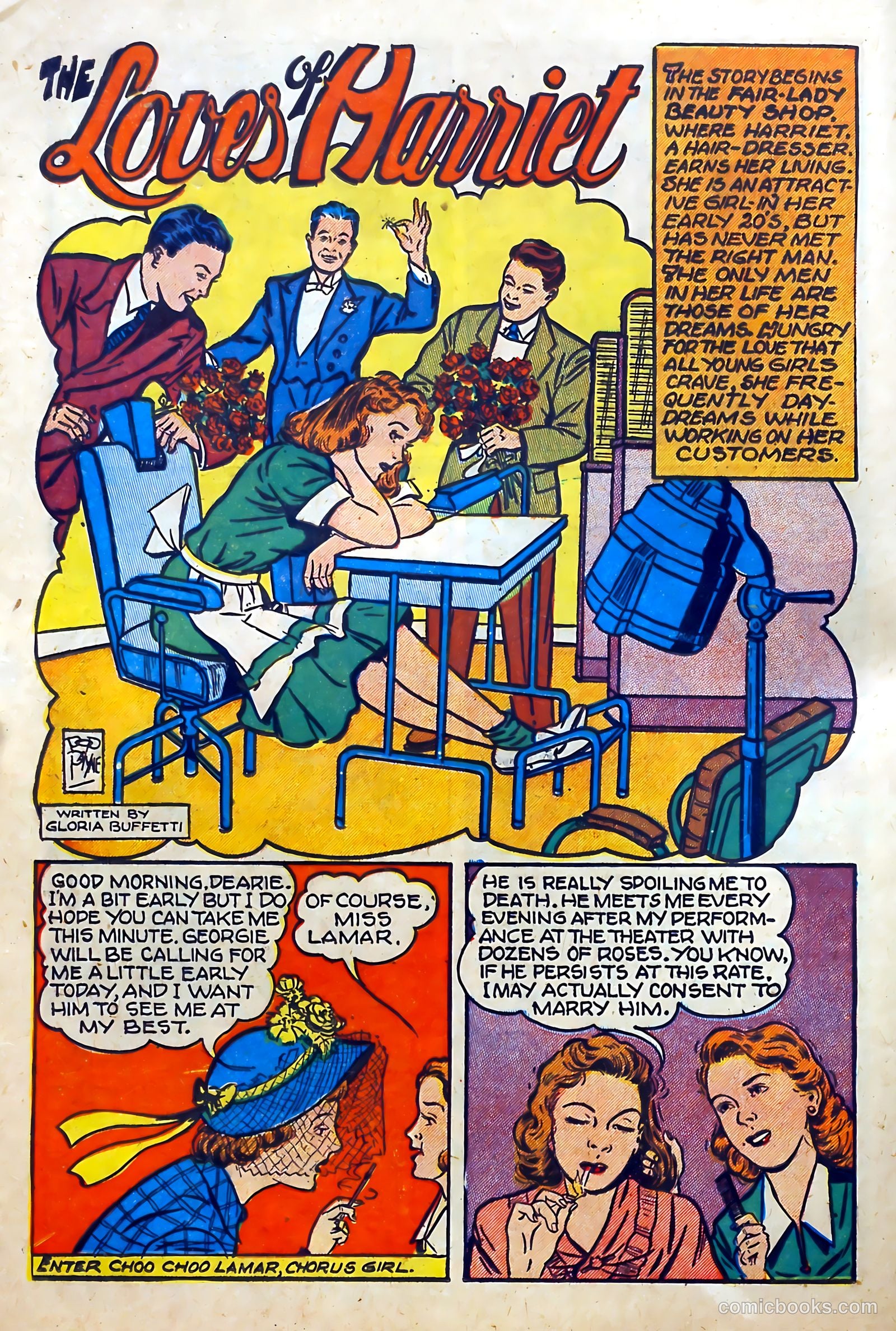 Youthful Love Romances #1 (1950) — page 12 of 36