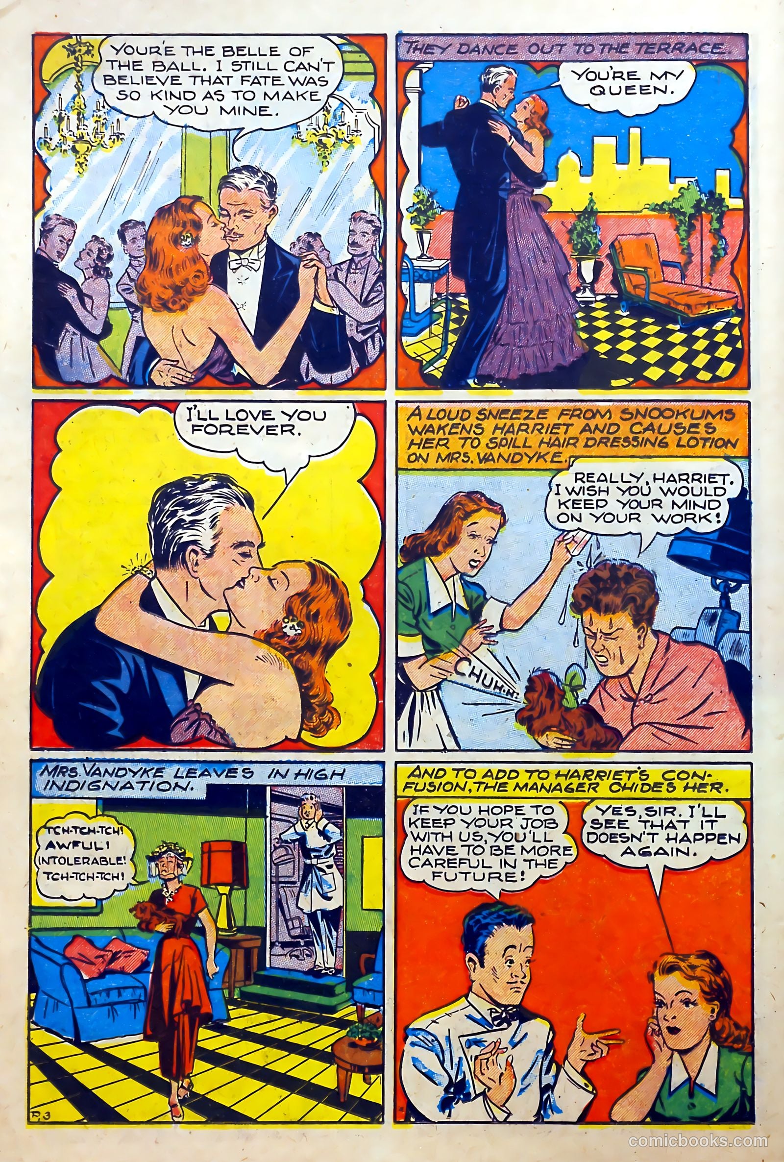 Youthful Love Romances #1 (1950) — page 14 of 36