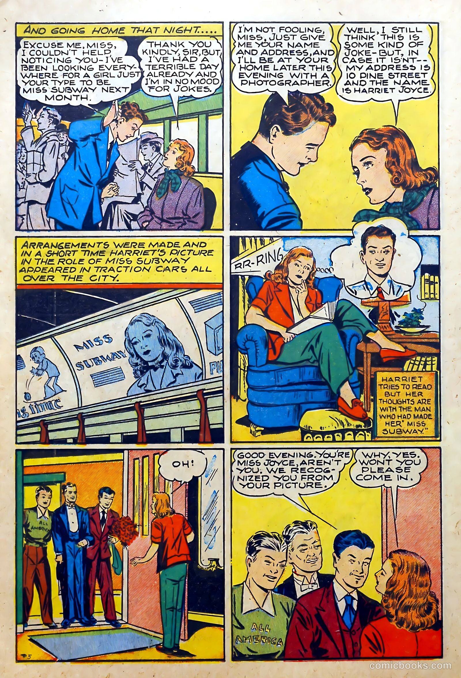 Youthful Love Romances #1 (1950) — page 16 of 36