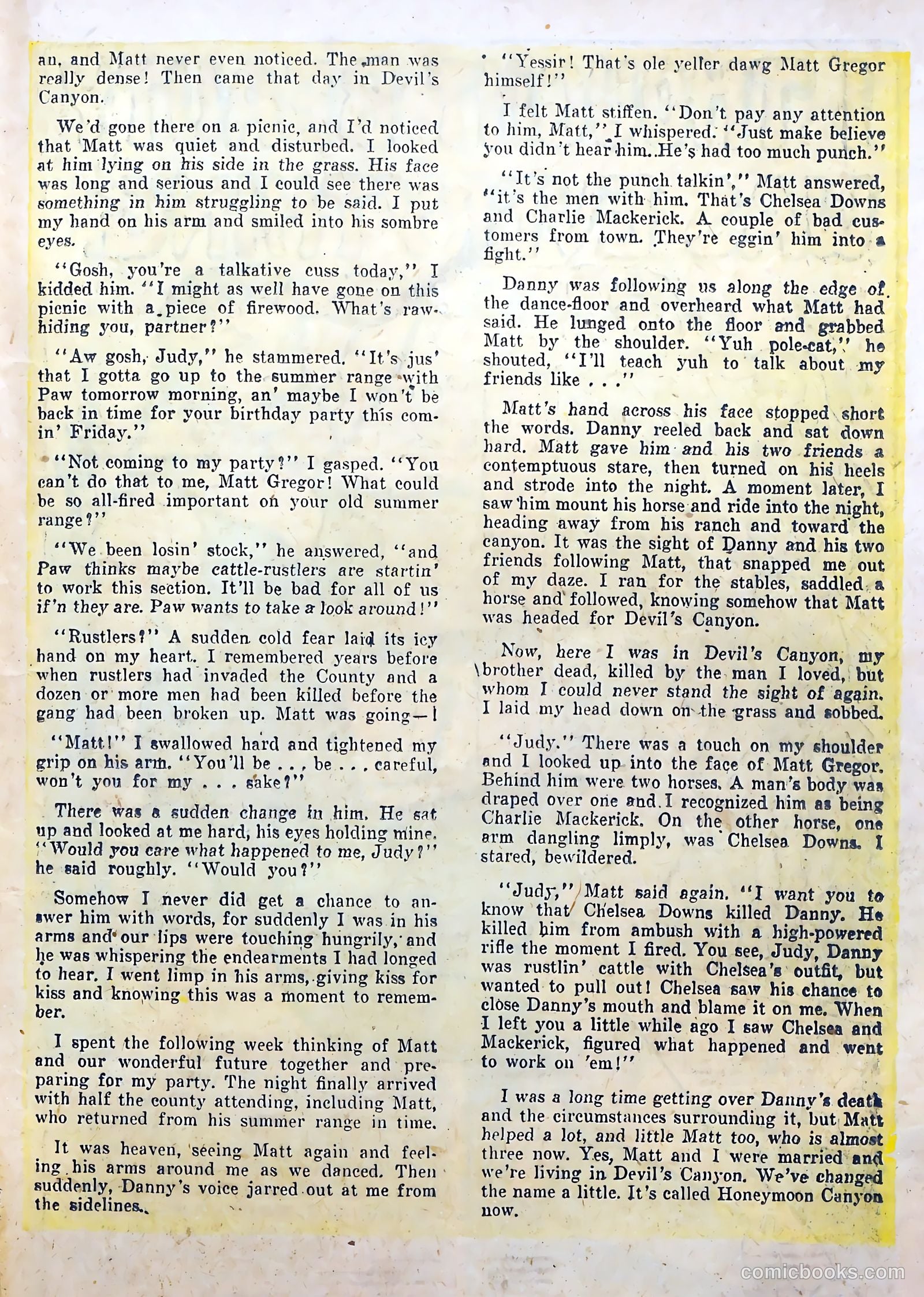 Youthful Love Romances #1 (1950) — page 19 of 36