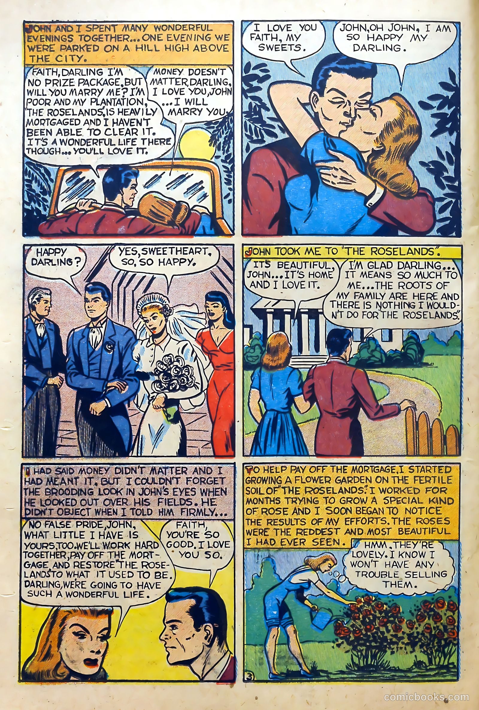 Youthful Love Romances #1 (1950) — page 22 of 36