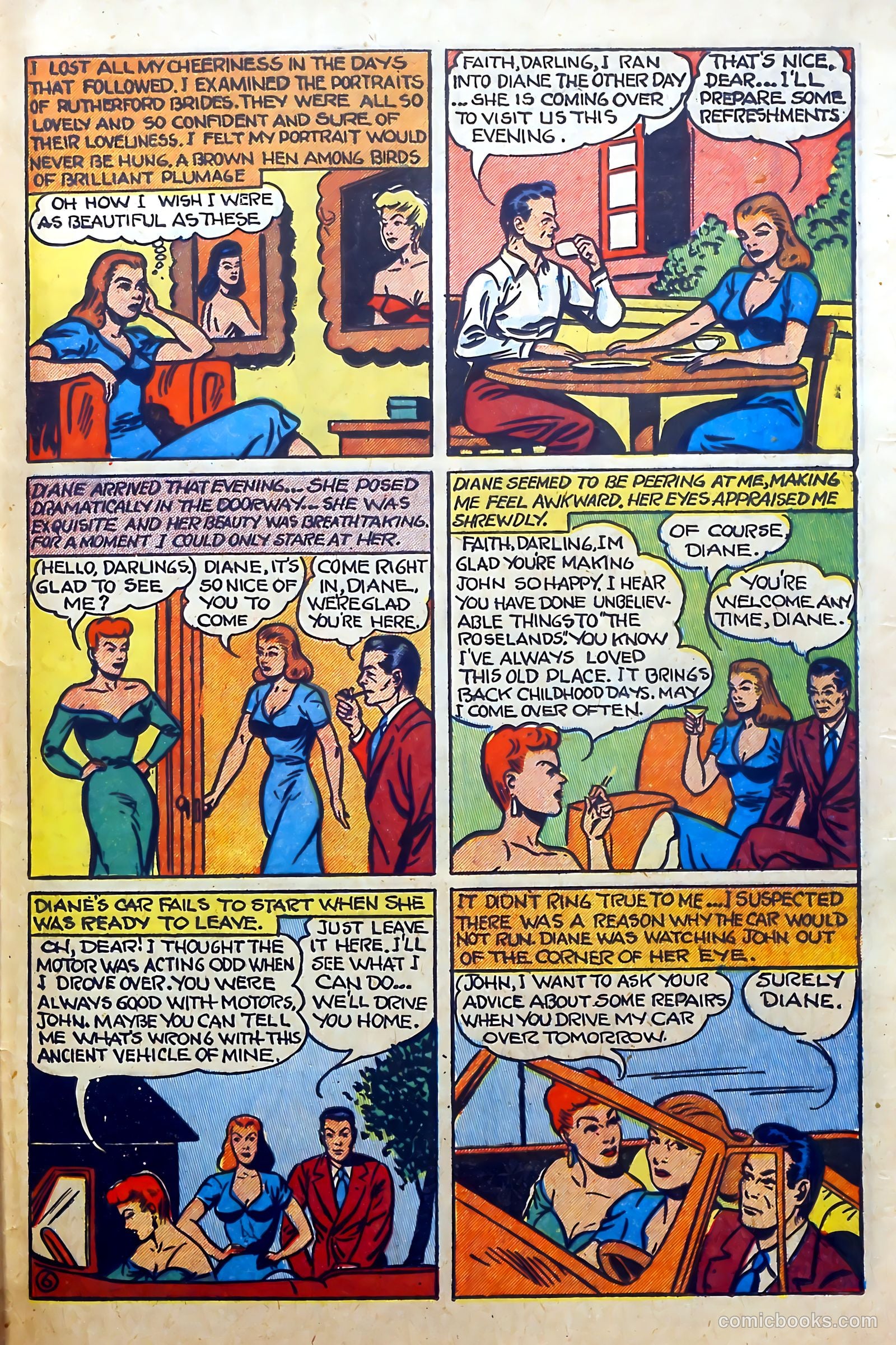 Youthful Love Romances #1 (1950) — page 25 of 36