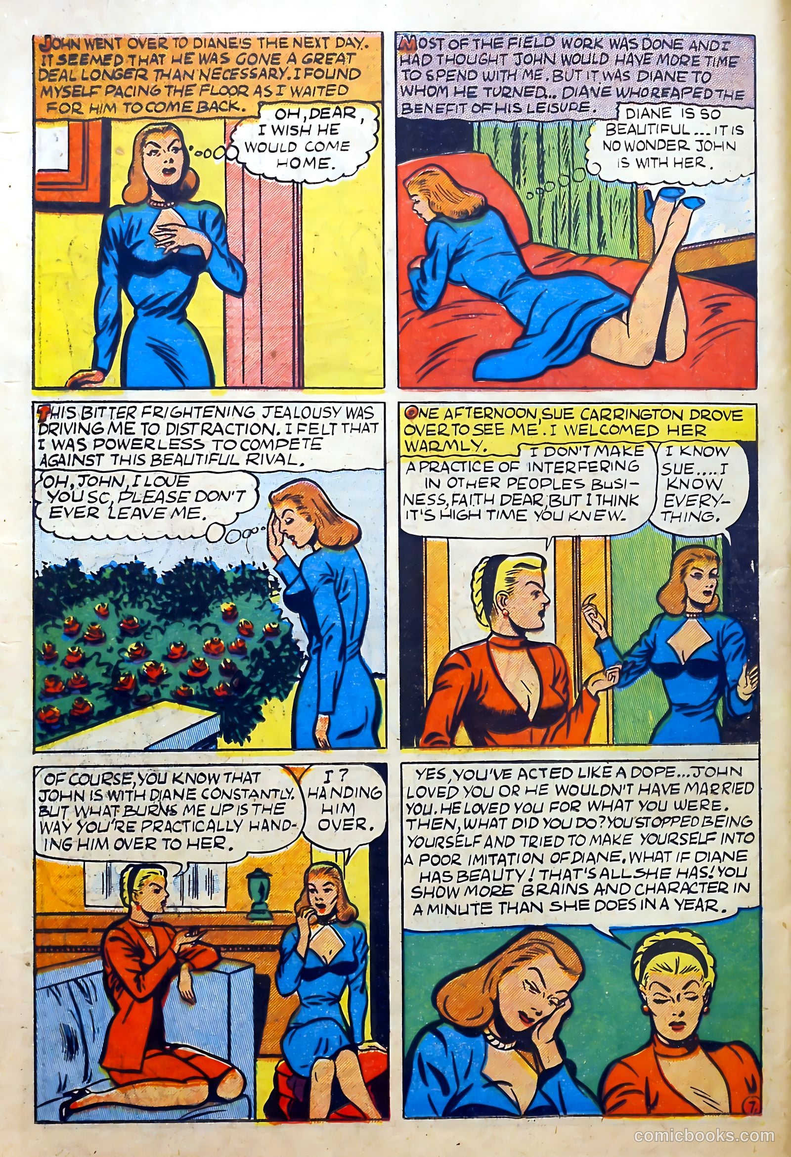 Youthful Love Romances #1 (1950) — page 26 of 36