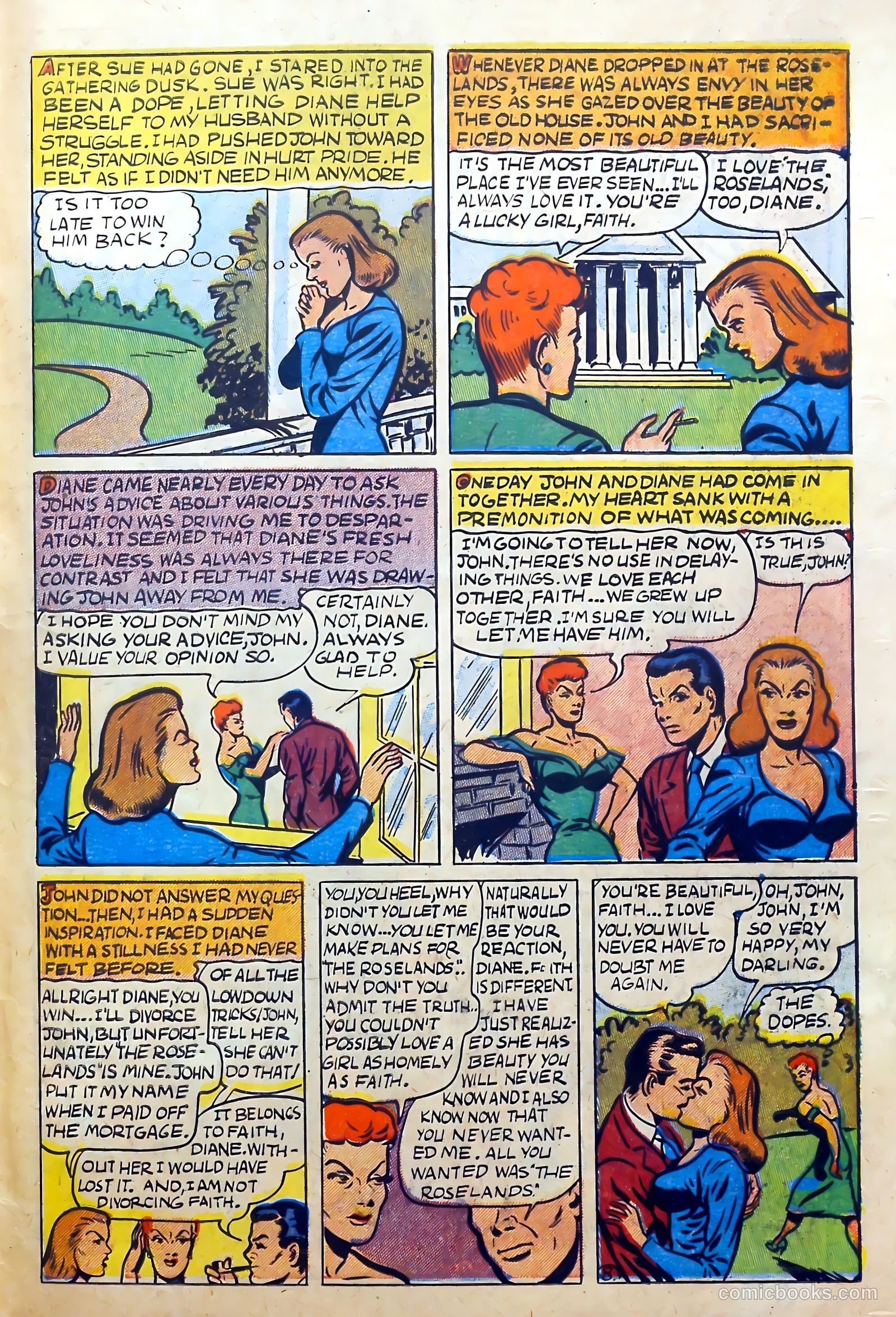 Youthful Love Romances #1 (1950) — page 27 of 36