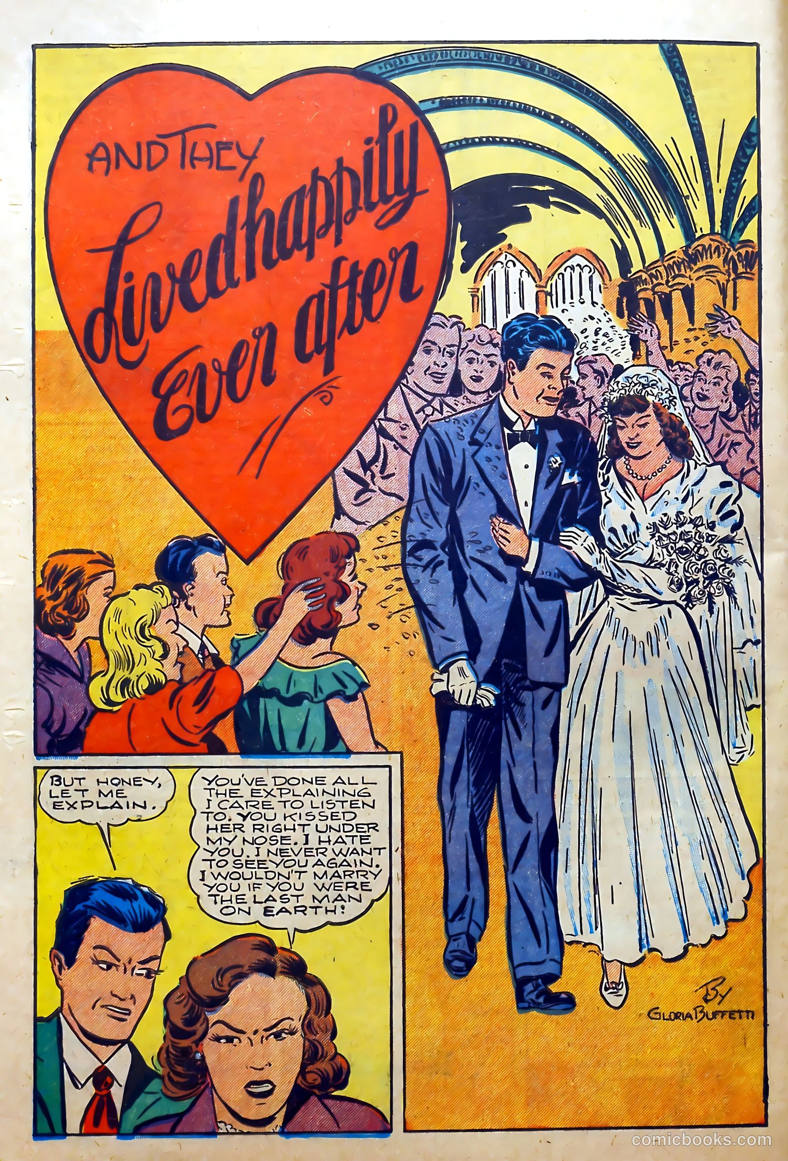 Youthful Love Romances #1 (1950) — page 28 of 36