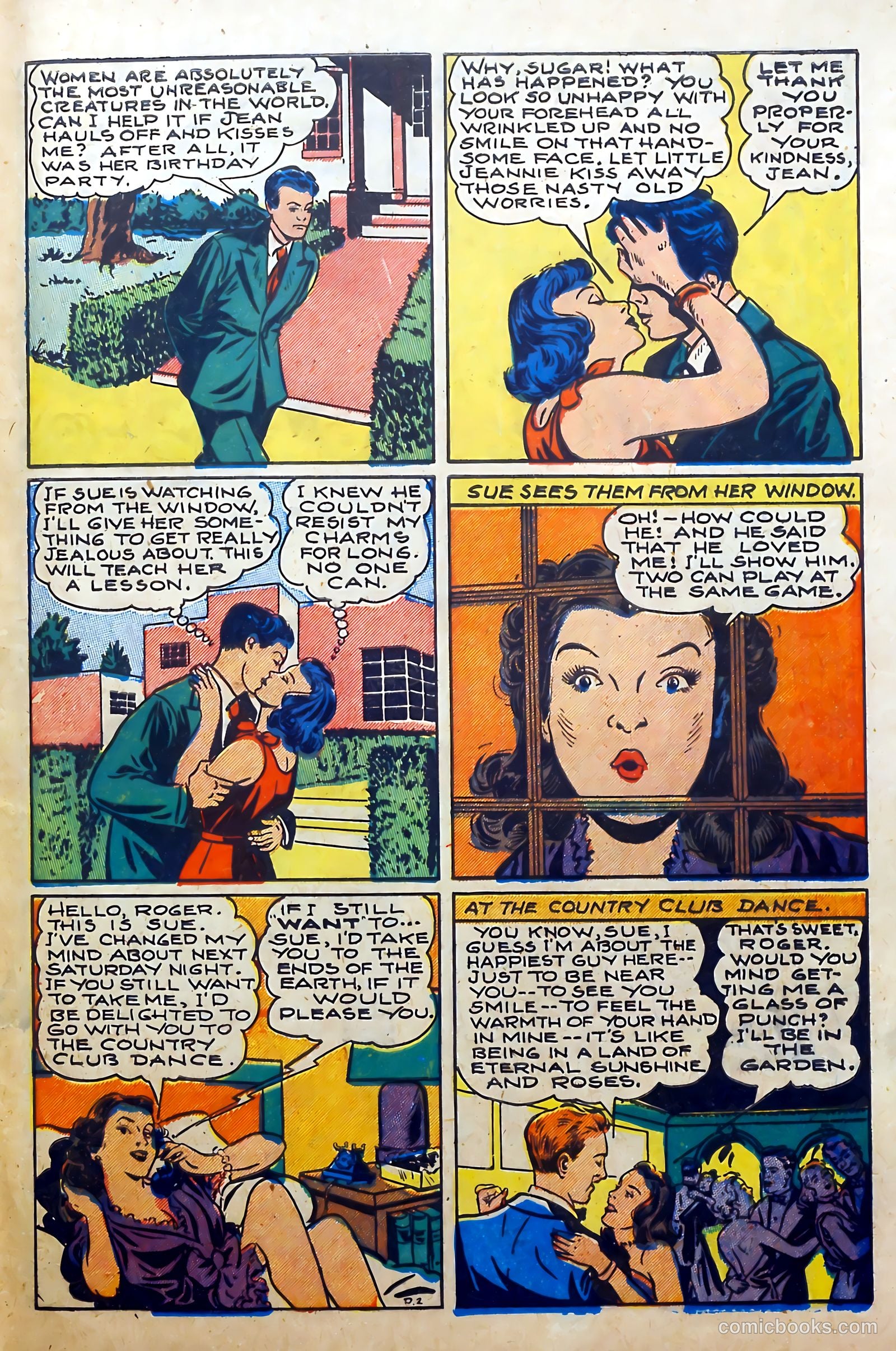 Youthful Love Romances #1 (1950) — page 29 of 36
