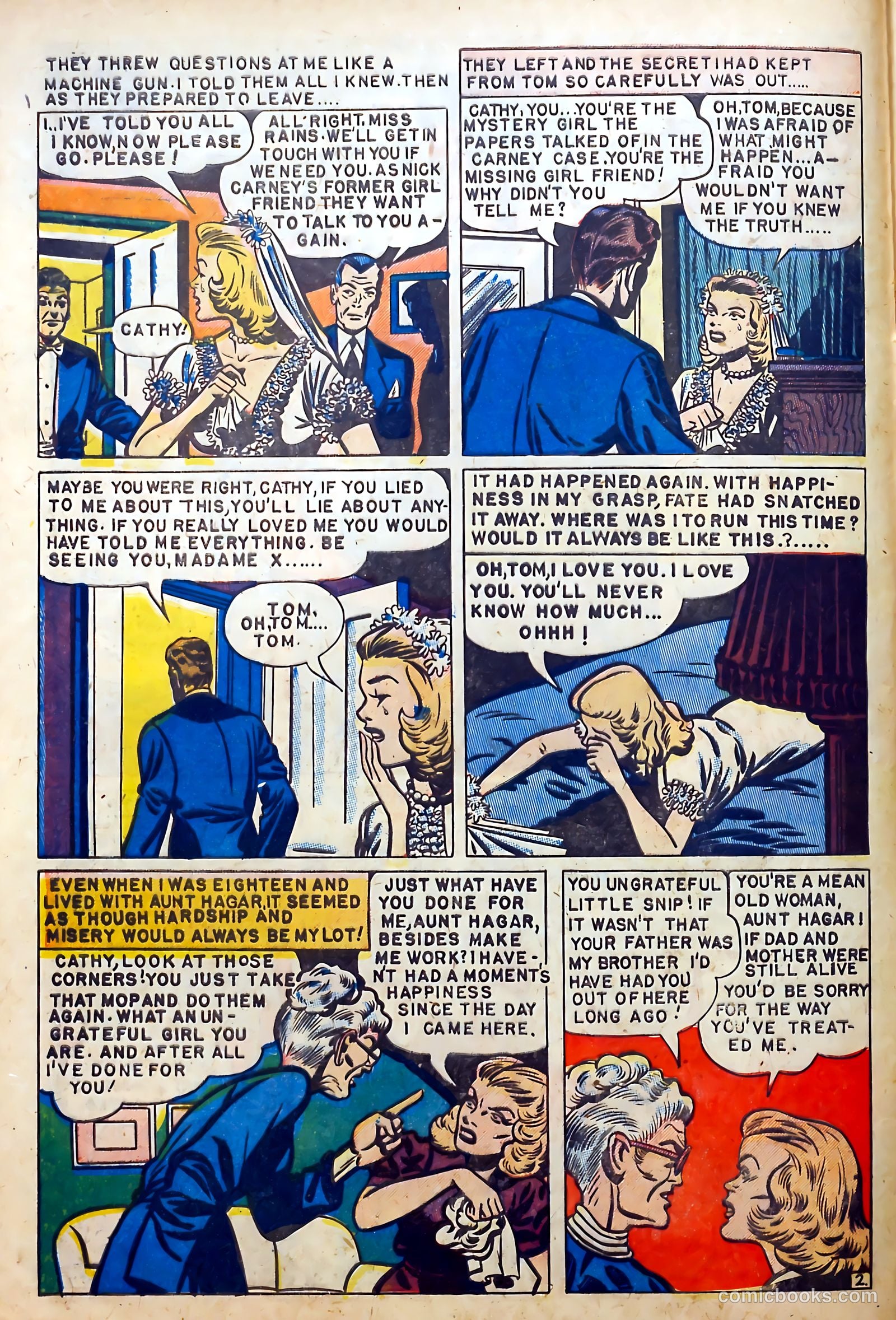 Youthful Love Romances #2 (1949) — page 4 of 37