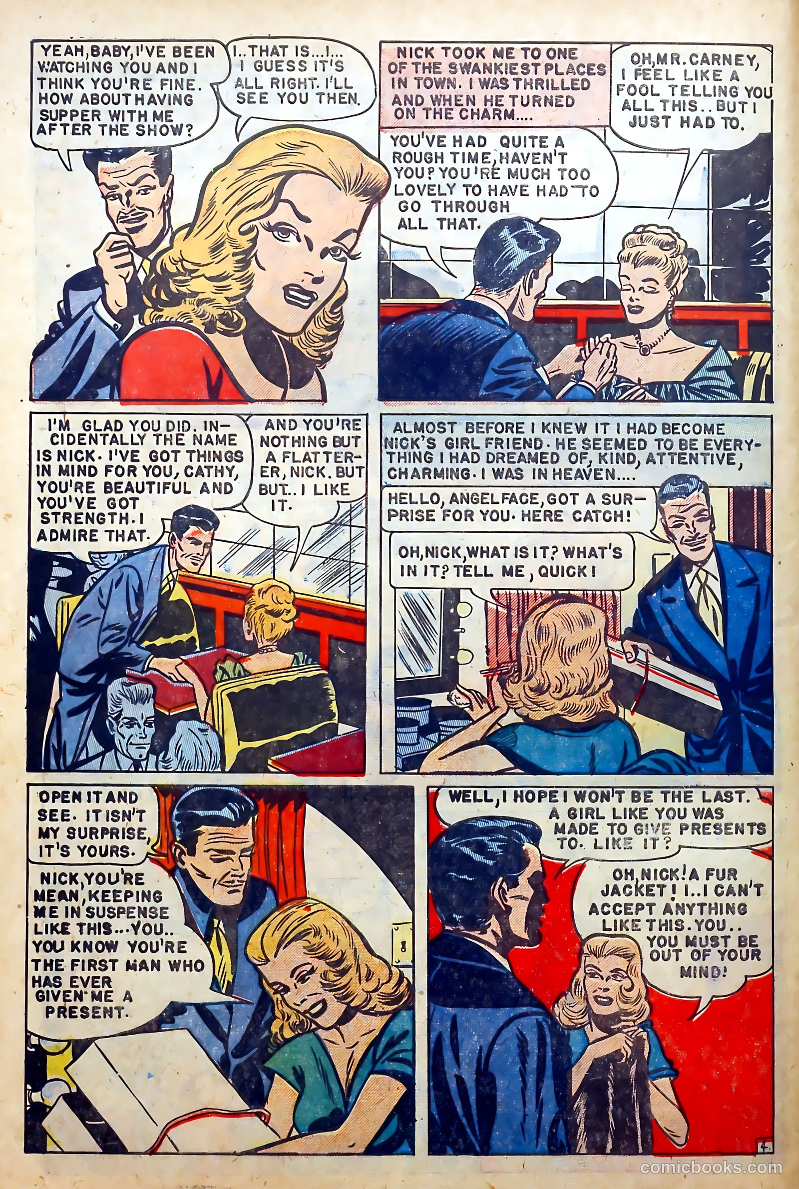 Youthful Love Romances #2 (1949) — page 6 of 37