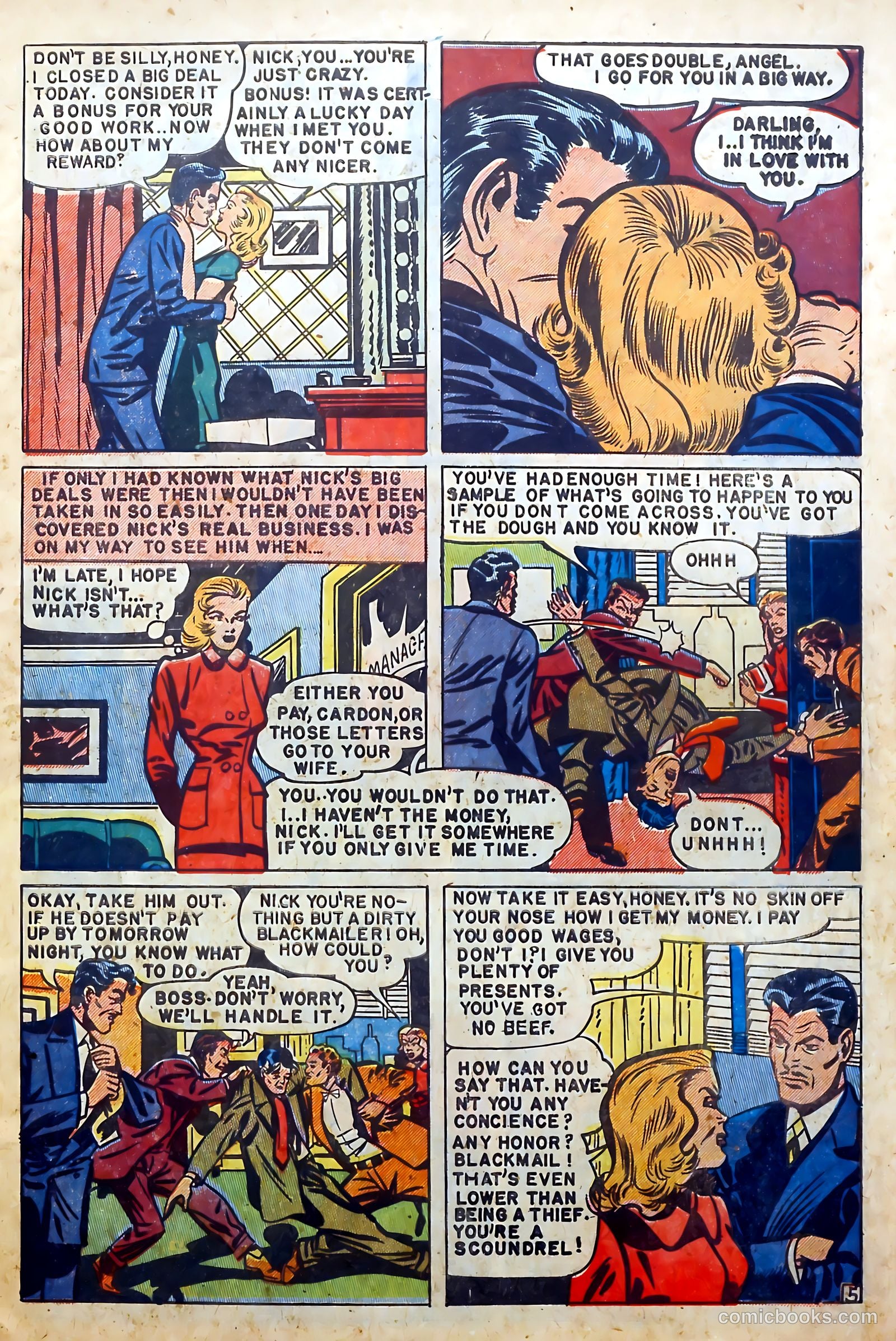 Youthful Love Romances #2 (1949) — page 7 of 37