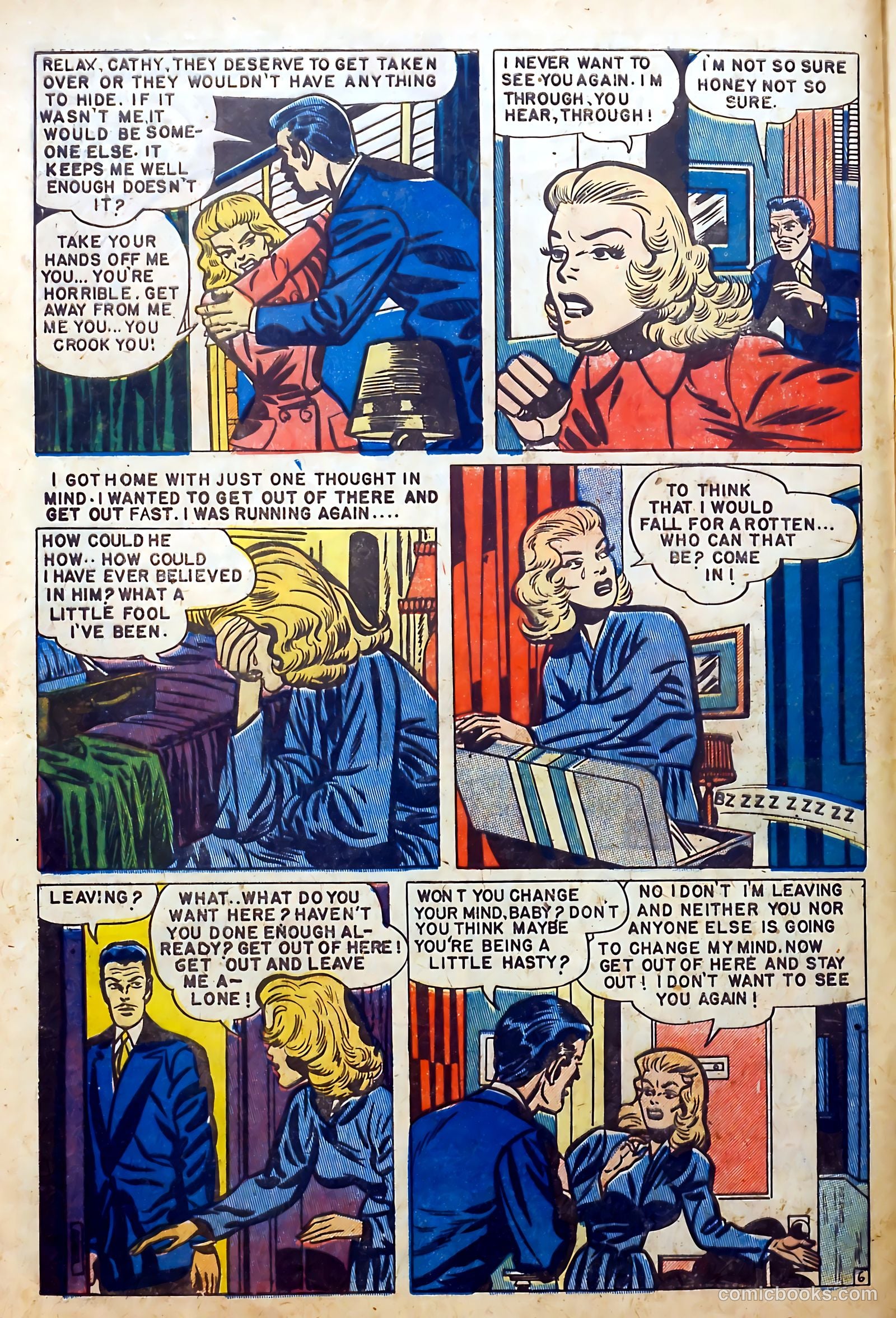 Youthful Love Romances #2 (1949) — page 8 of 37