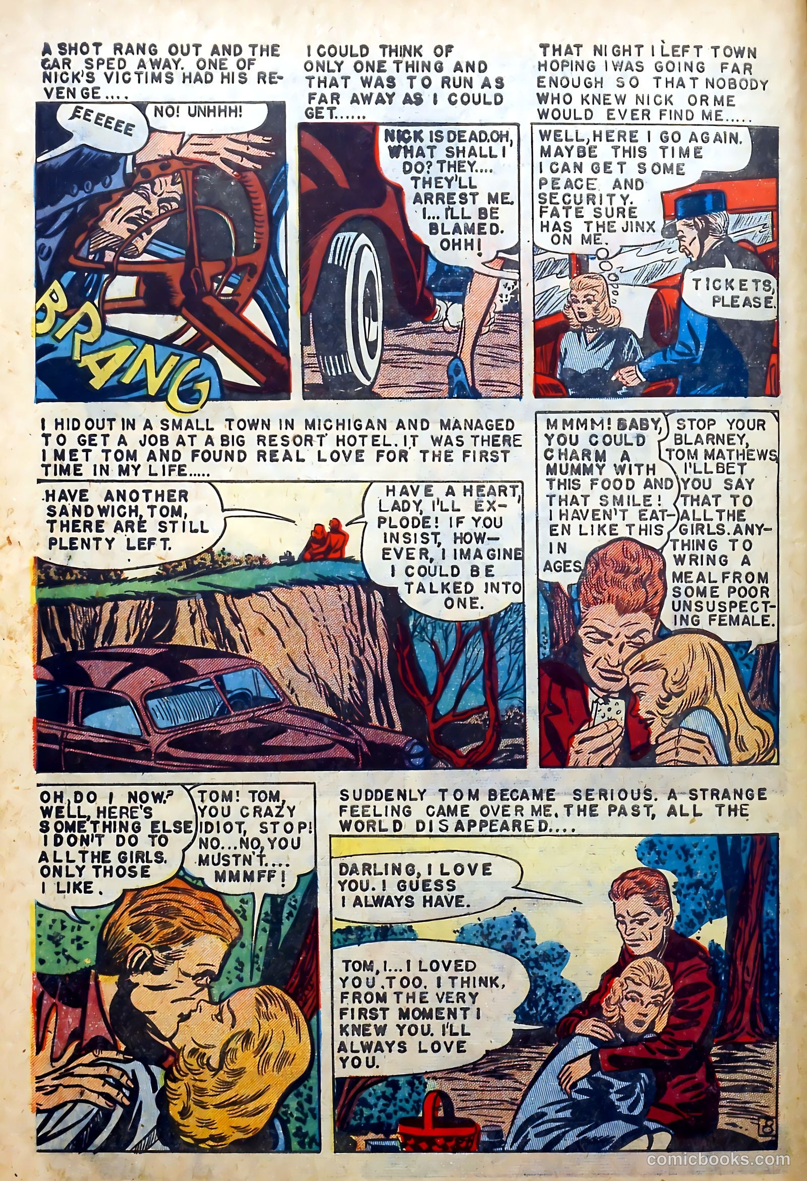 Youthful Love Romances #2 (1949) — page 10 of 37