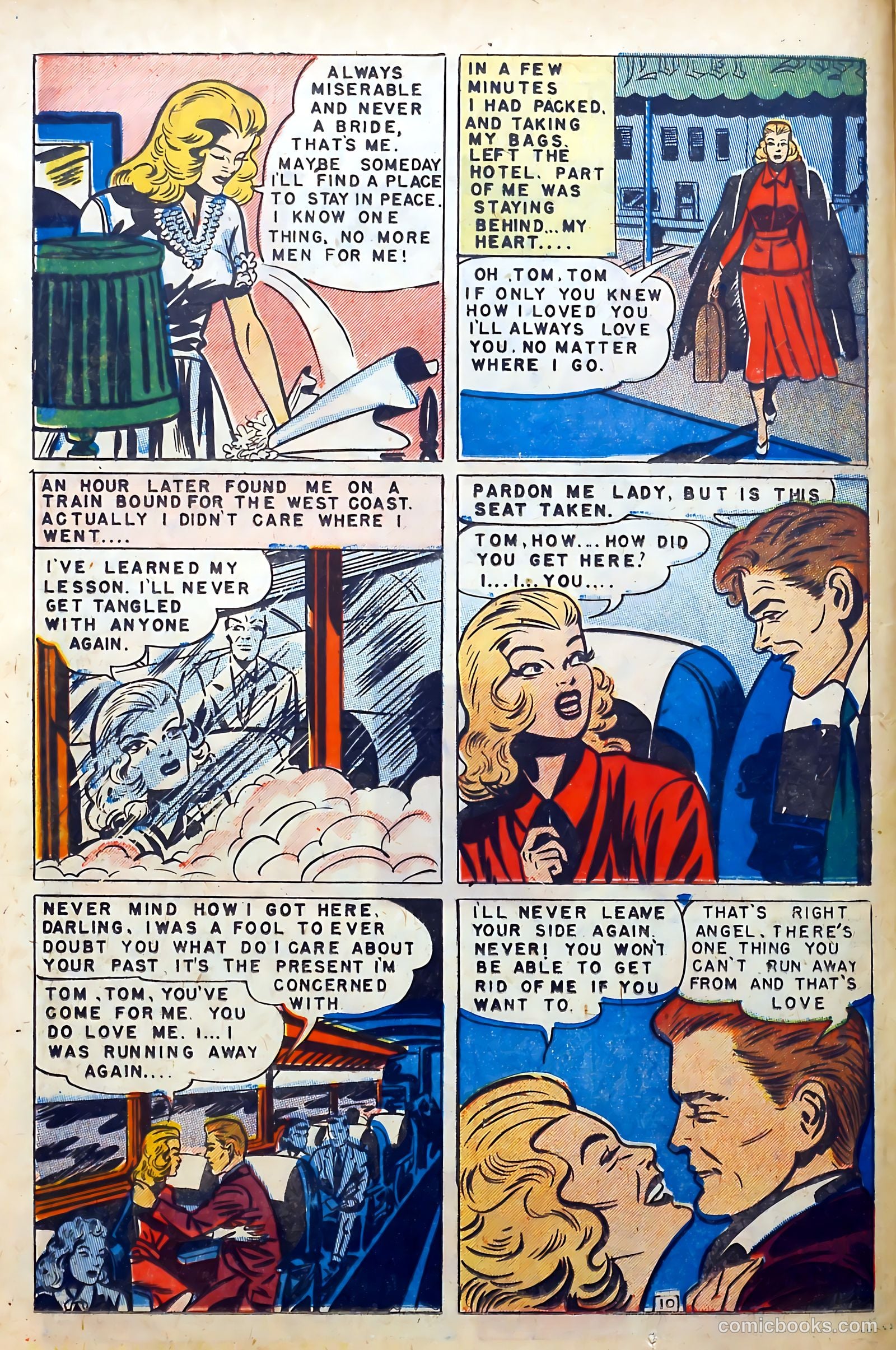Youthful Love Romances #2 (1949) — page 12 of 37