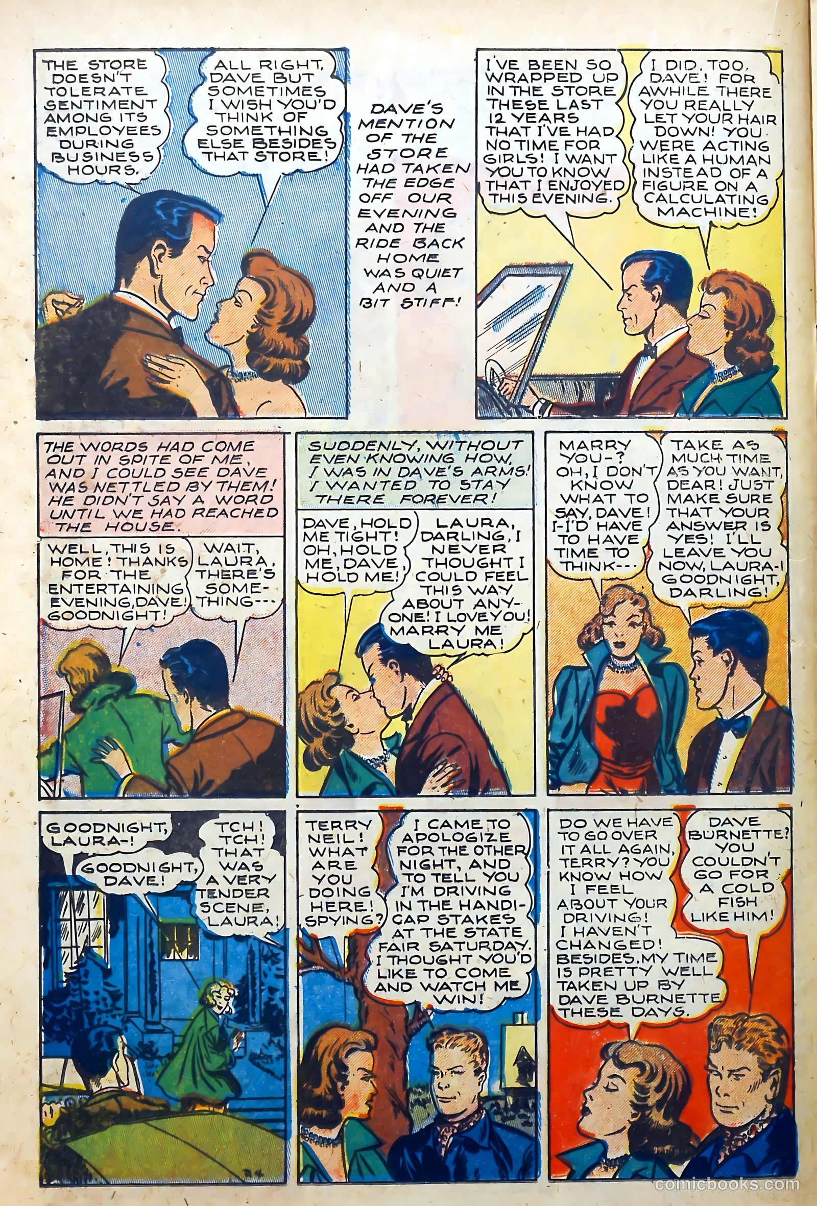 Youthful Love Romances #2 (1949) — page 16 of 37