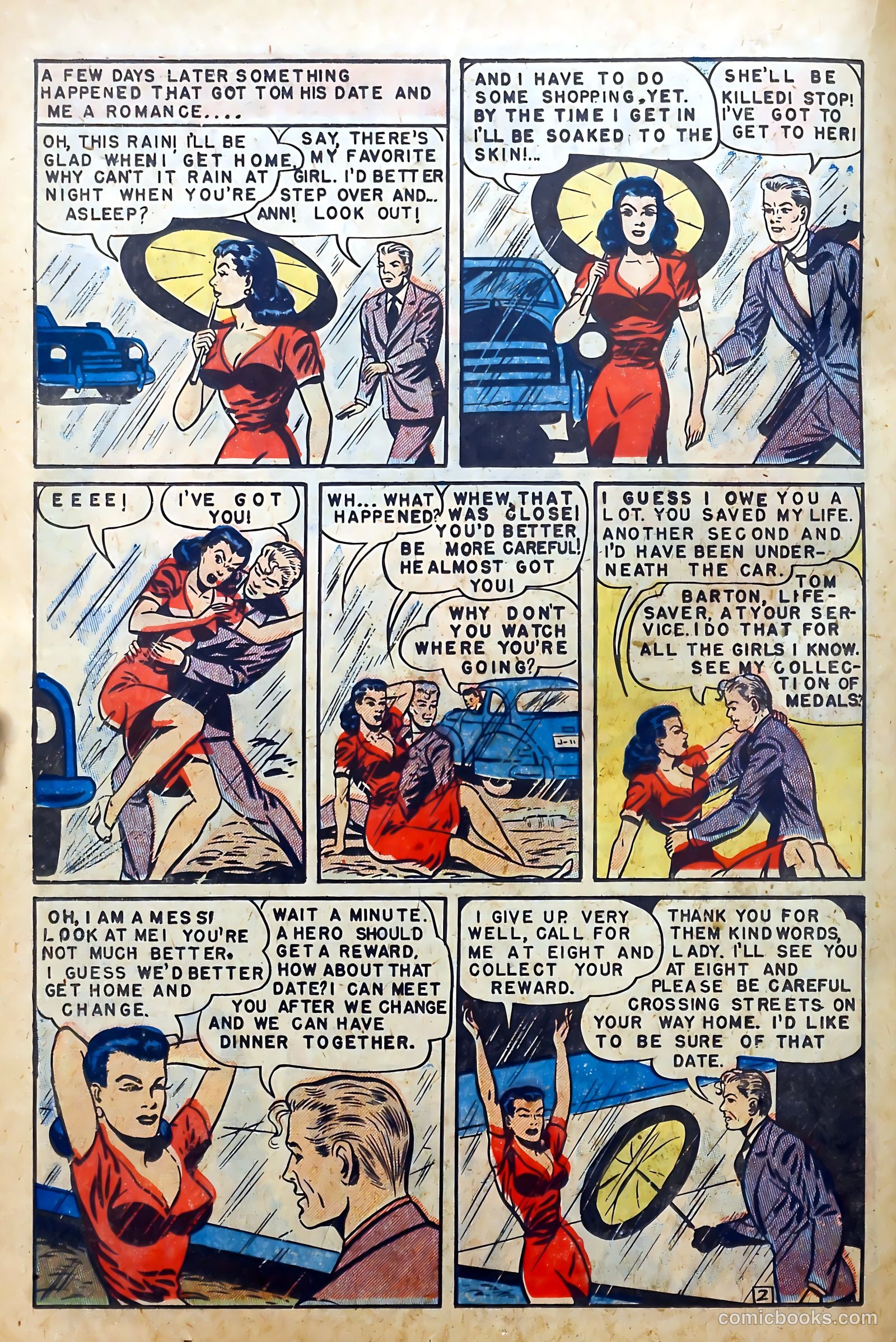 Youthful Love Romances #2 (1949) — page 22 of 37