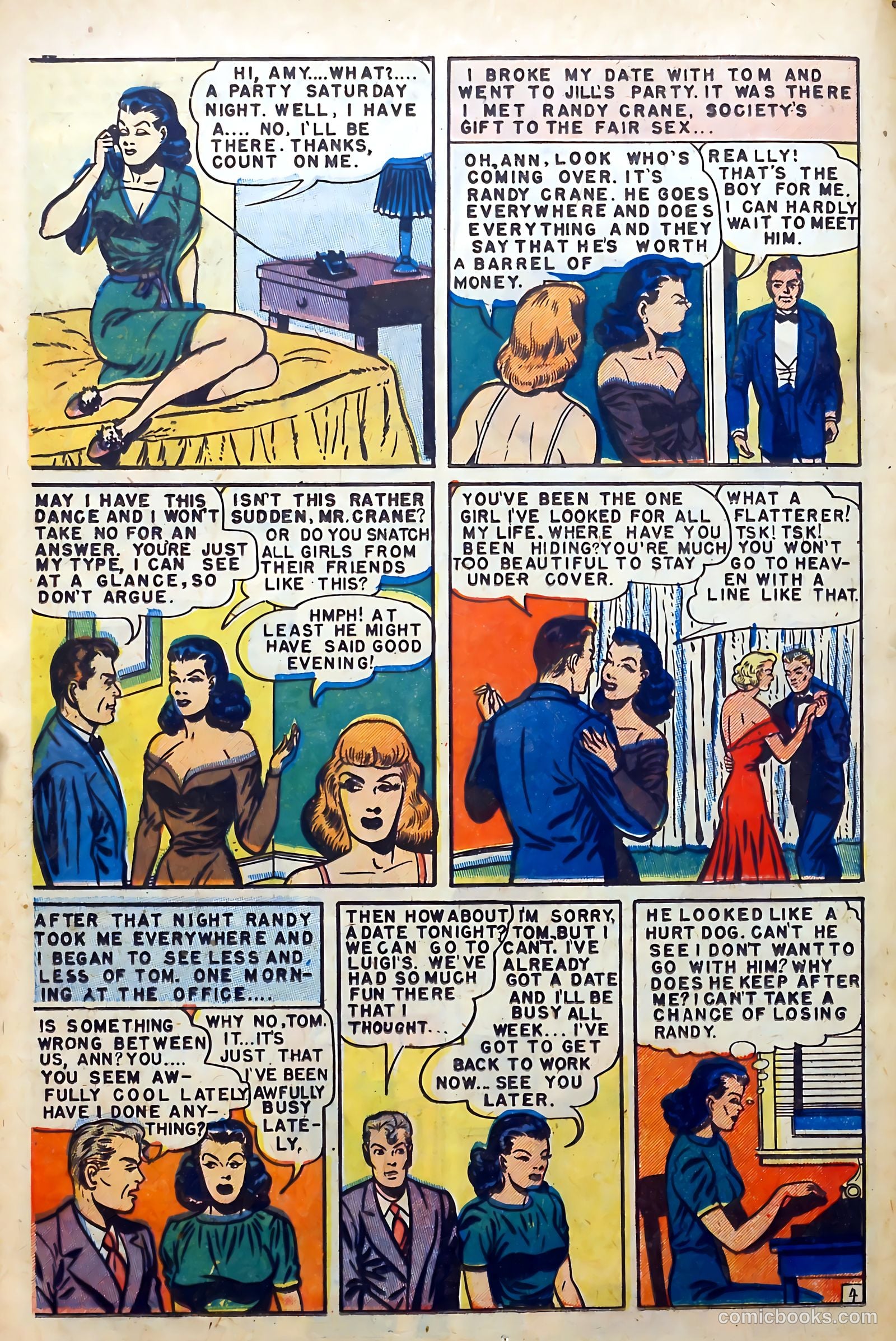 Youthful Love Romances #2 (1949) — page 24 of 37