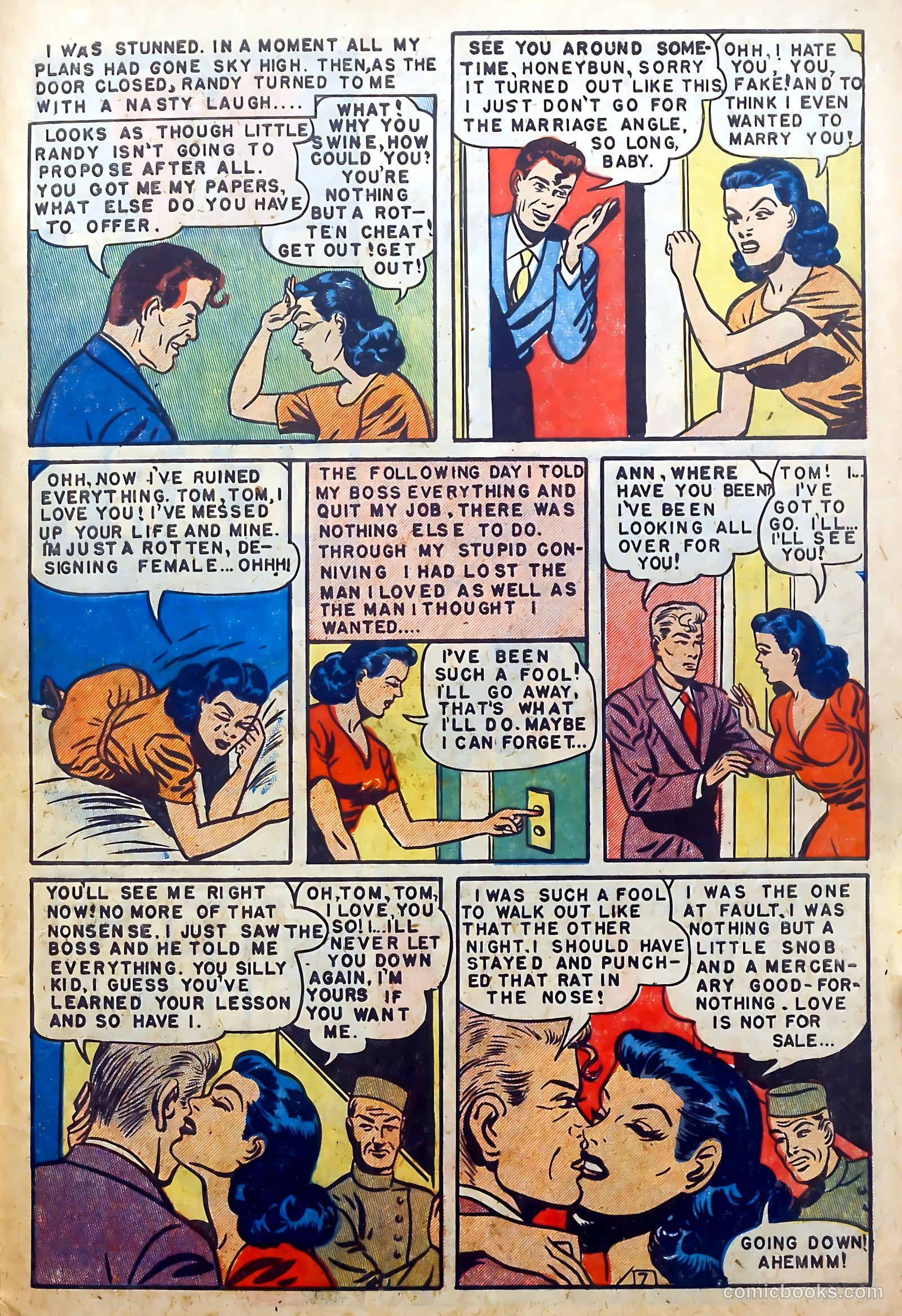 Youthful Love Romances #2 (1949) — page 27 of 37