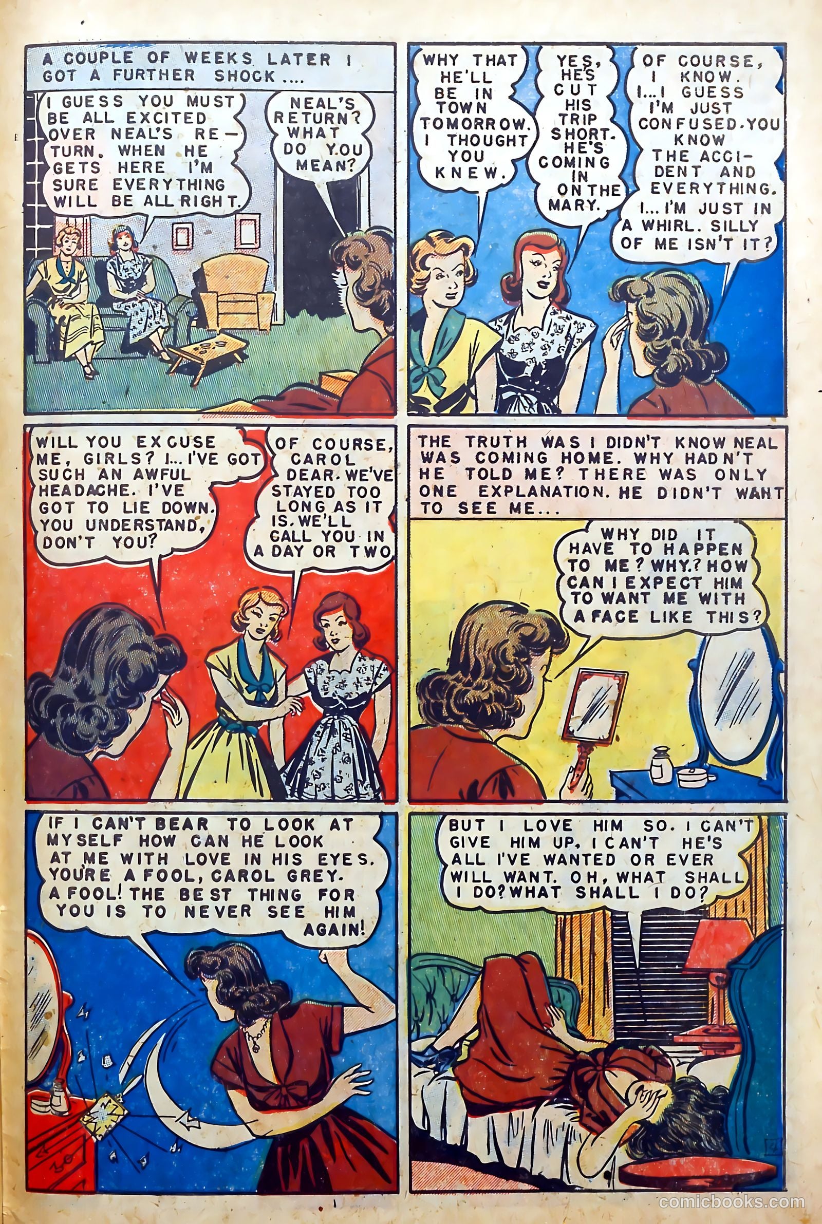 Youthful Love Romances #2 (1949) — page 31 of 37
