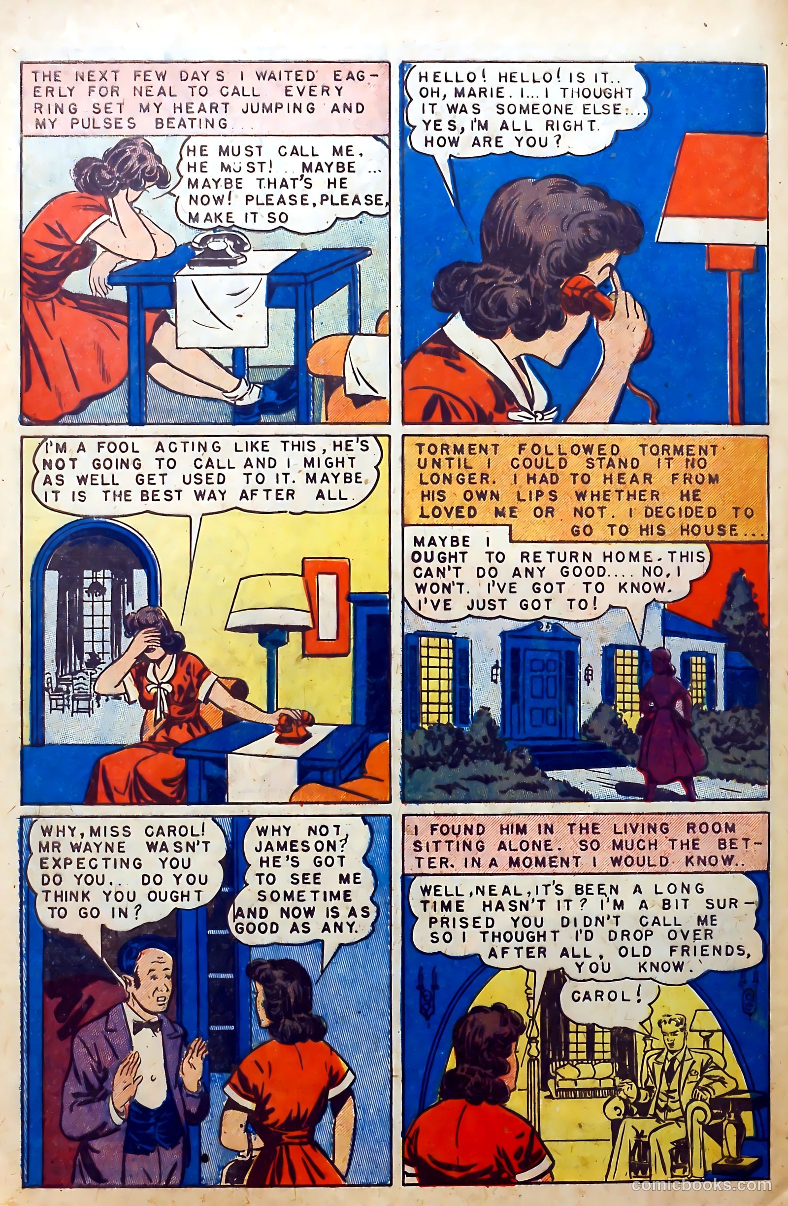Youthful Love Romances #2 (1949) — page 32 of 37