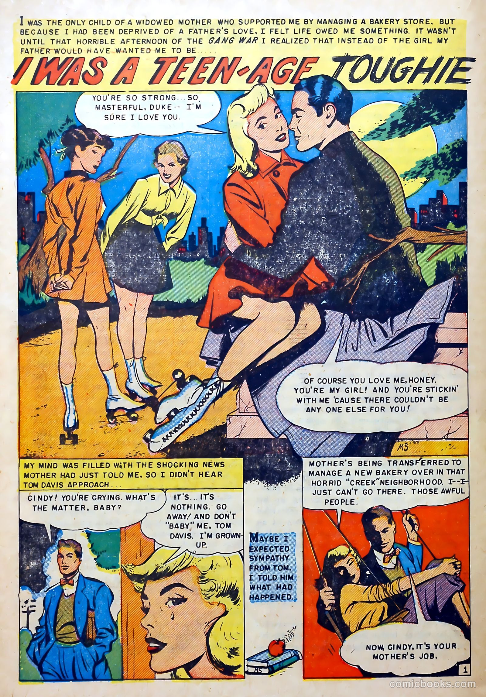 Youthful Romances #10 (1952) — page 20 of 37