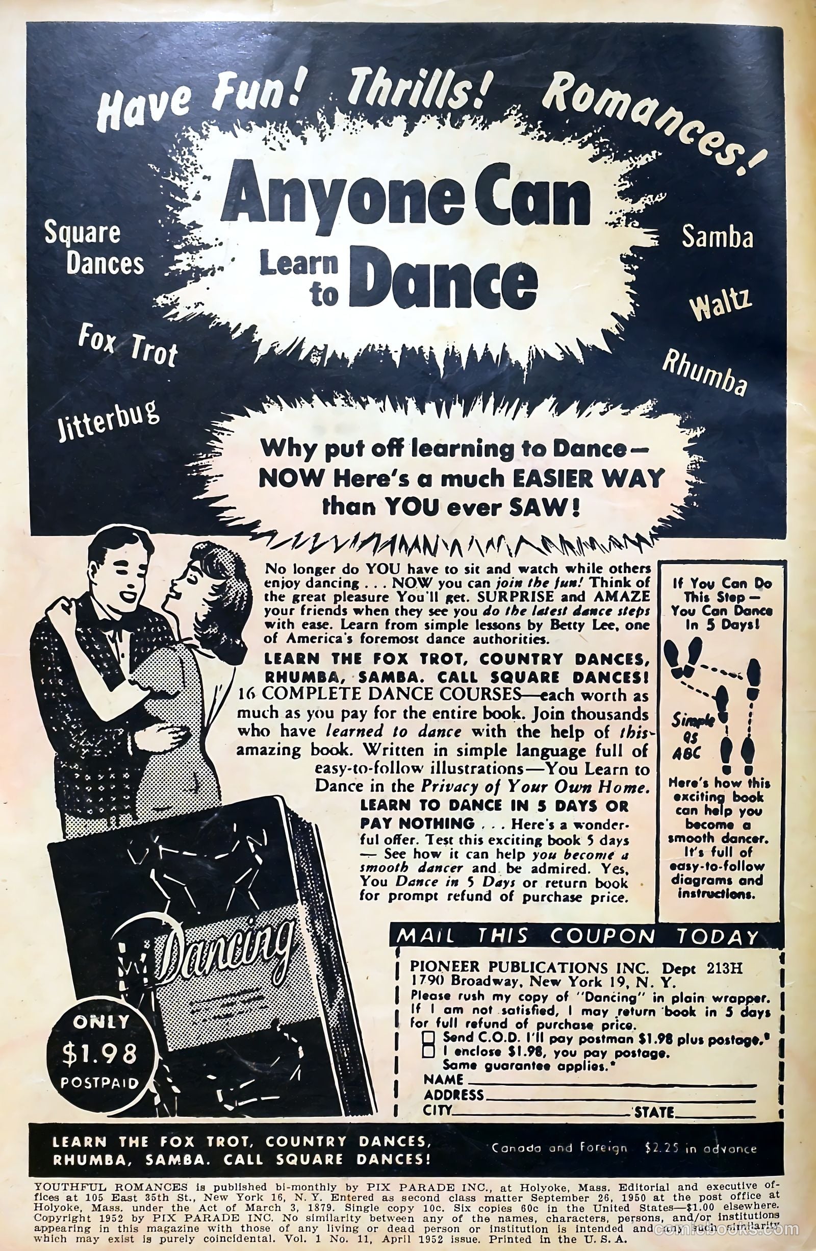 Youthful Romances #11 (1952) — page 2 of 37