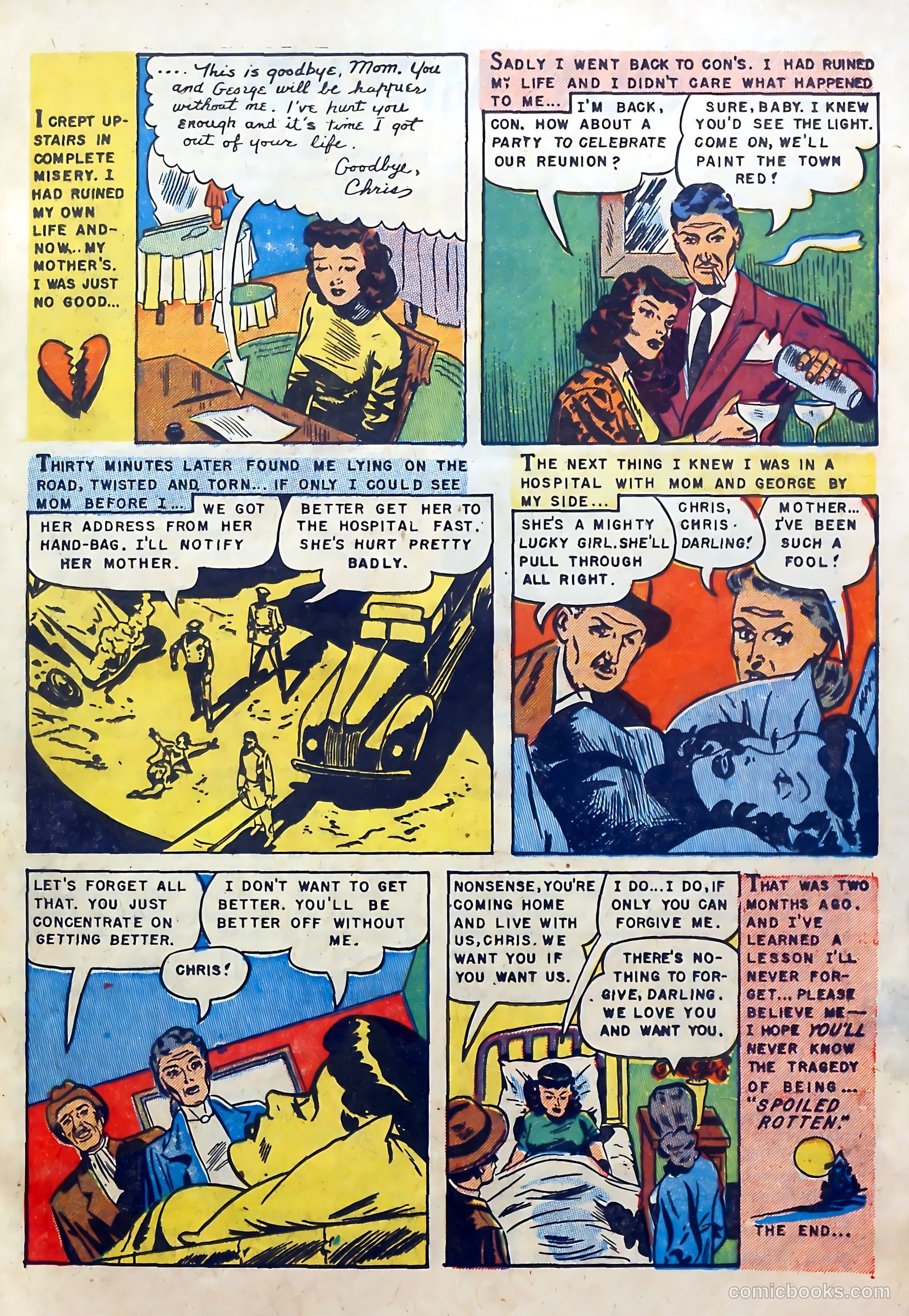 Youthful Romances #11 (1952) — page 17 of 37
