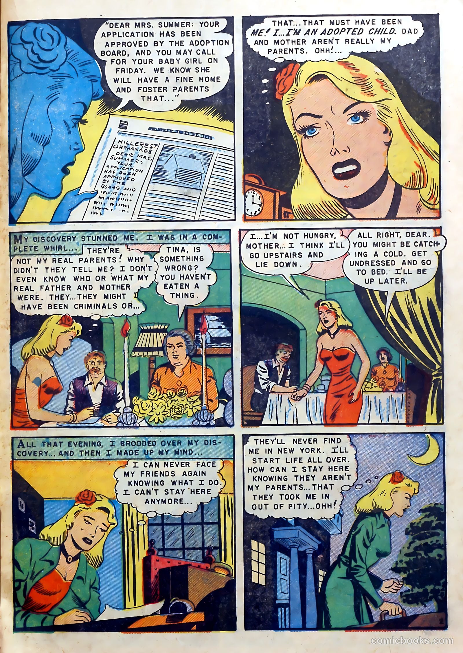 Youthful Romances #11 (1952) — page 21 of 37