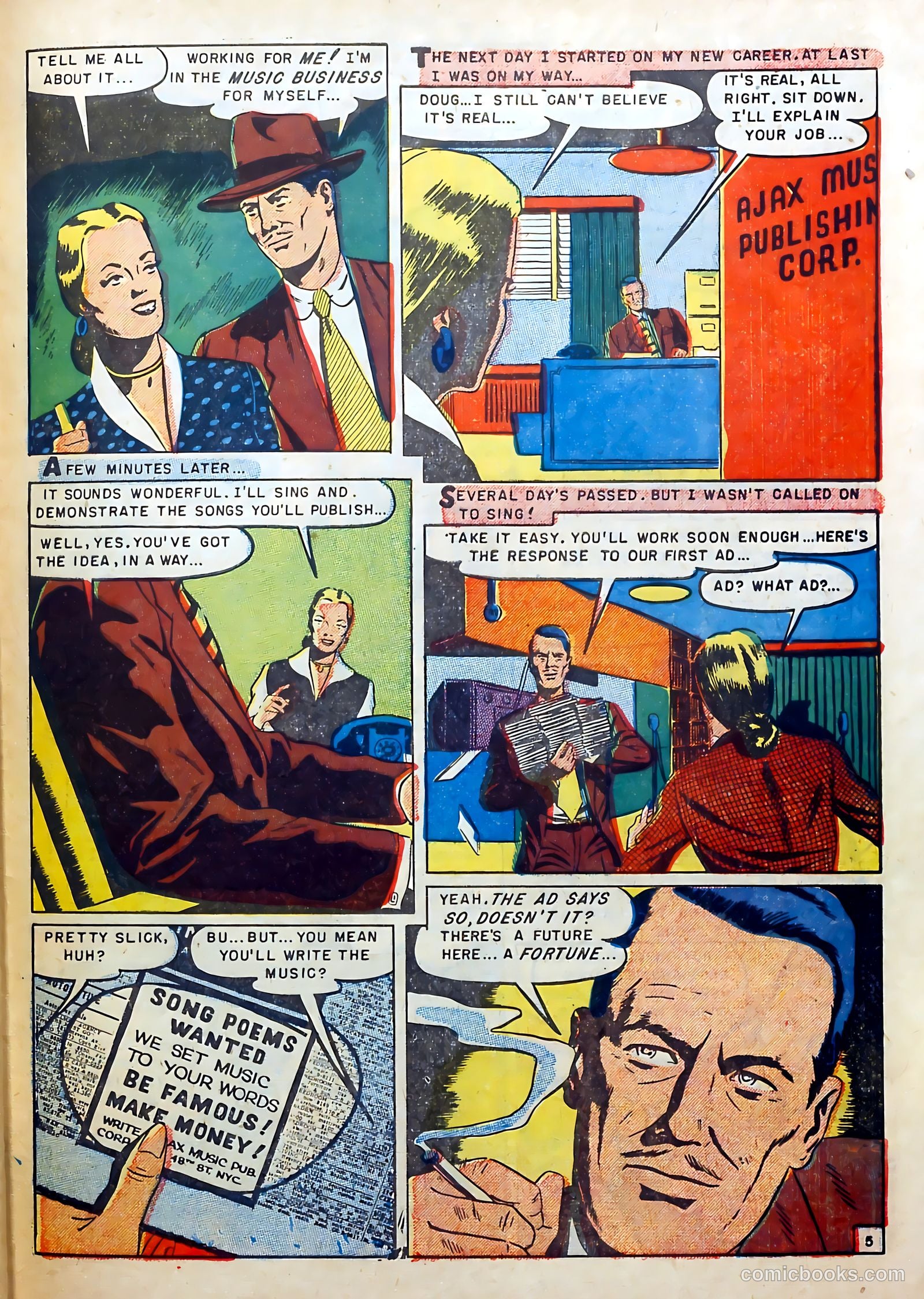 Youthful Romances #13 (1952) — page 31 of 36