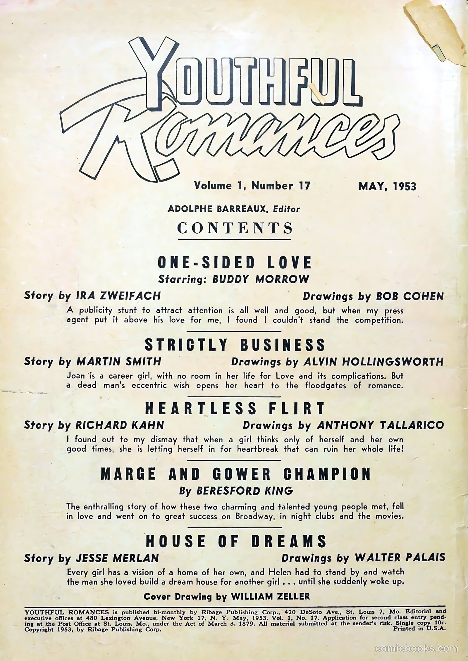 Youthful Romances #17 — page 2 of 37