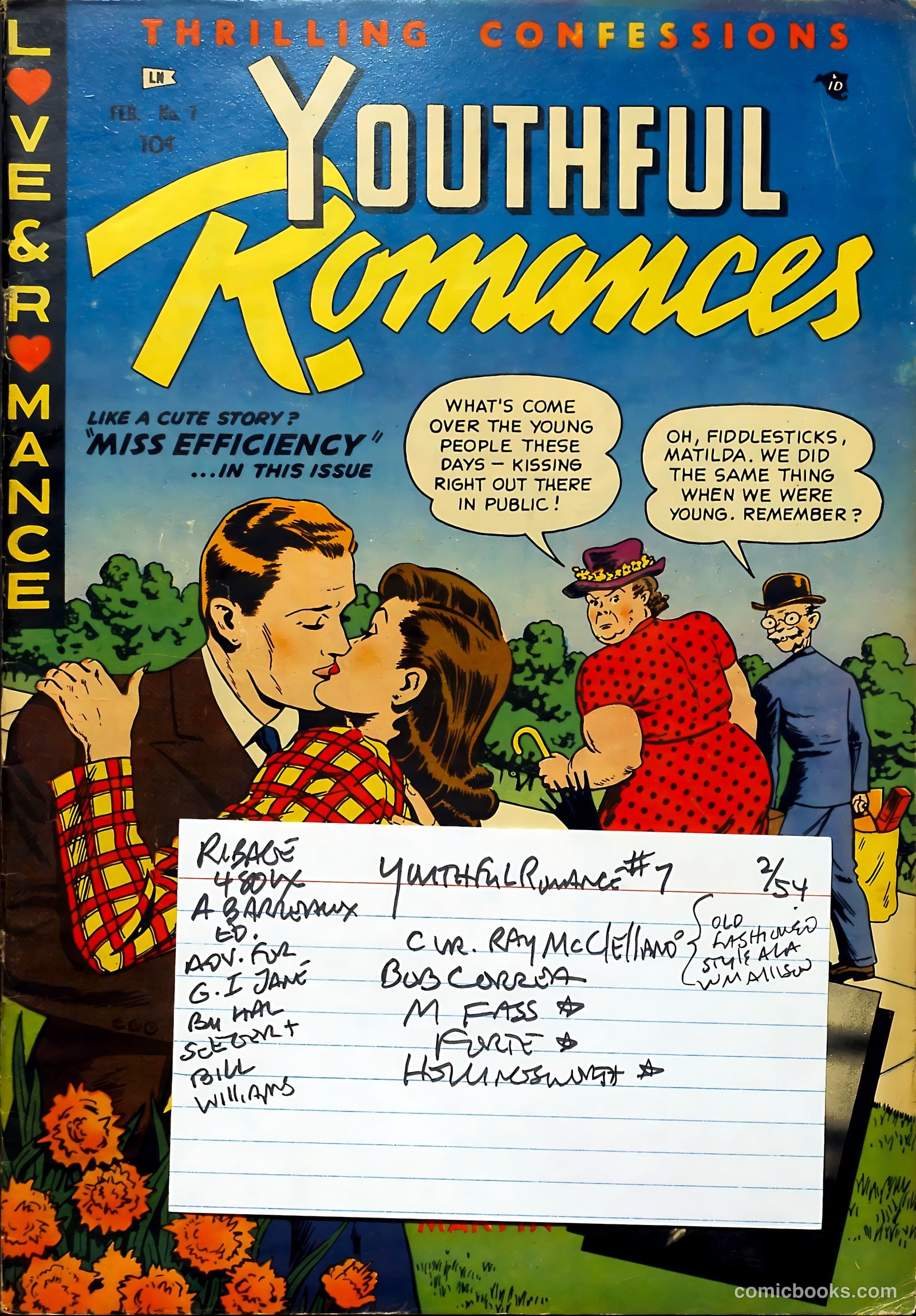 Youthful Romances #7 — page 37 of 37