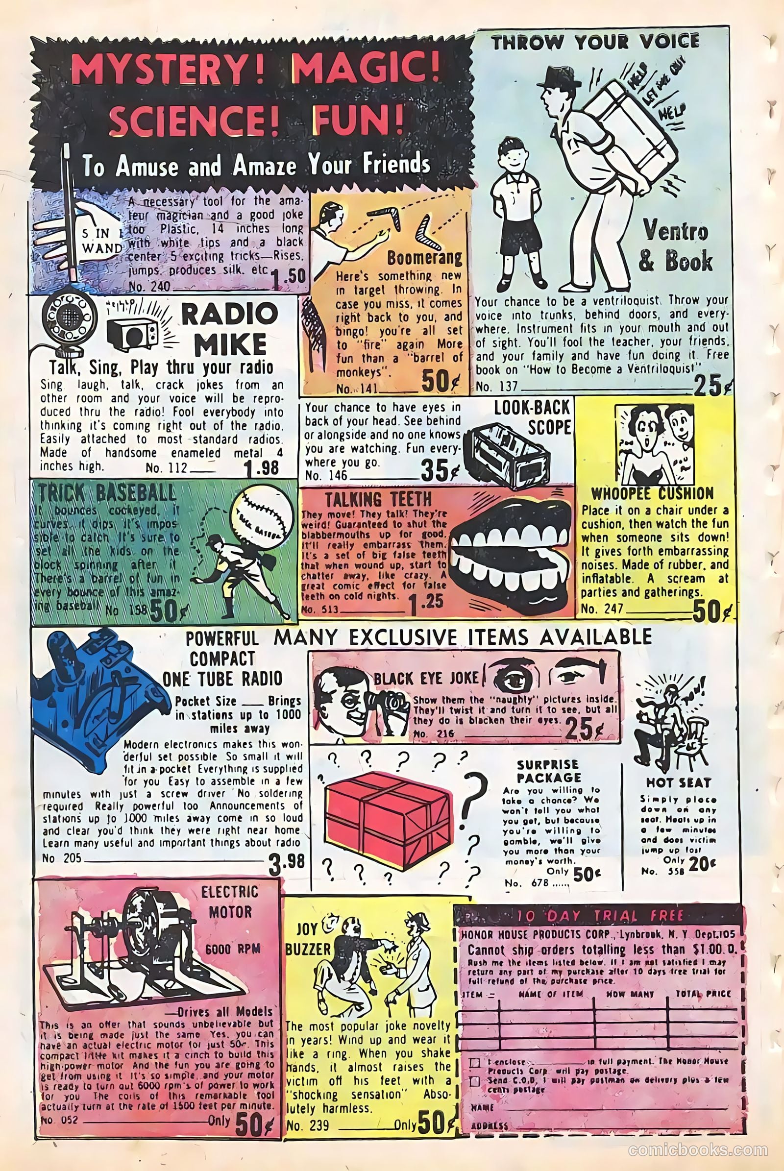 Za Za the Mystic #11 (1956) — page 34 of 36