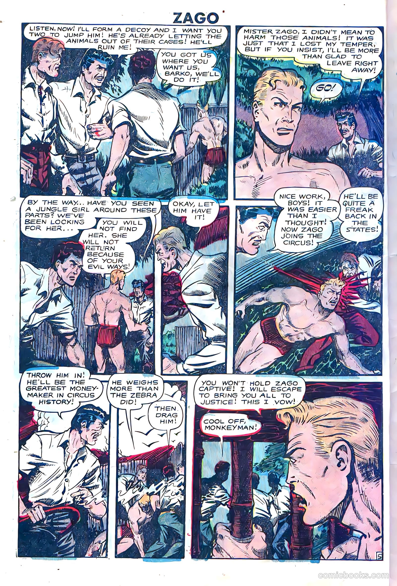 Zago #3 (1949) — page 7 of 37