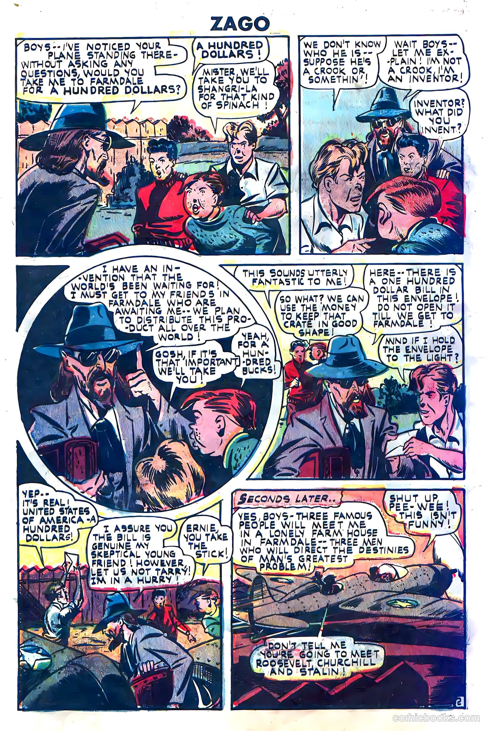 Zago #3 (1949) — page 29 of 37
