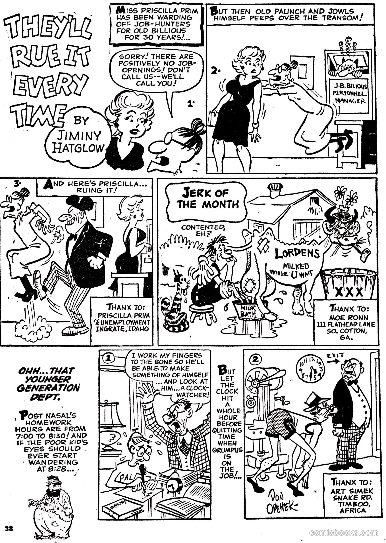 Zany #1 (1958) — page 38 of 52