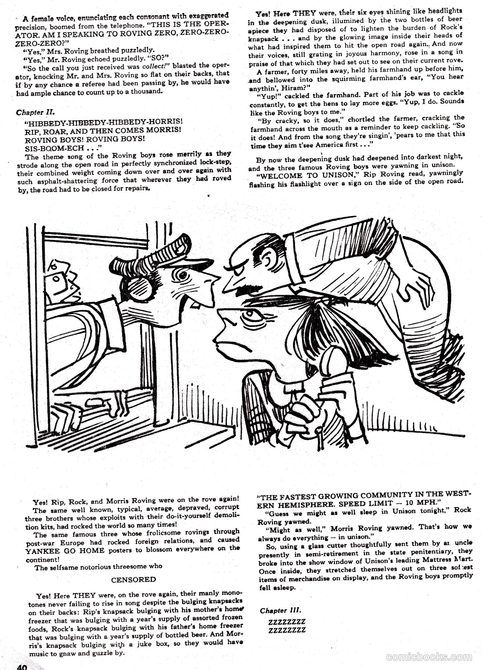Zany #1 (1958) — page 40 of 52
