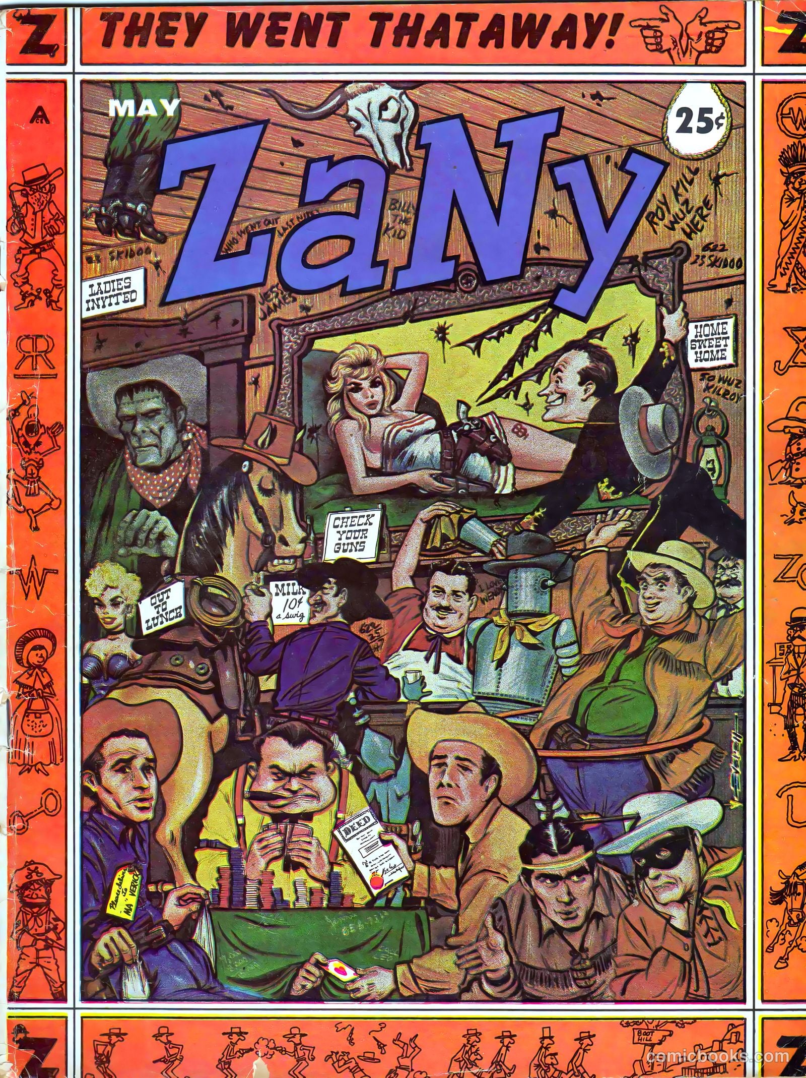 Zany #4 cover