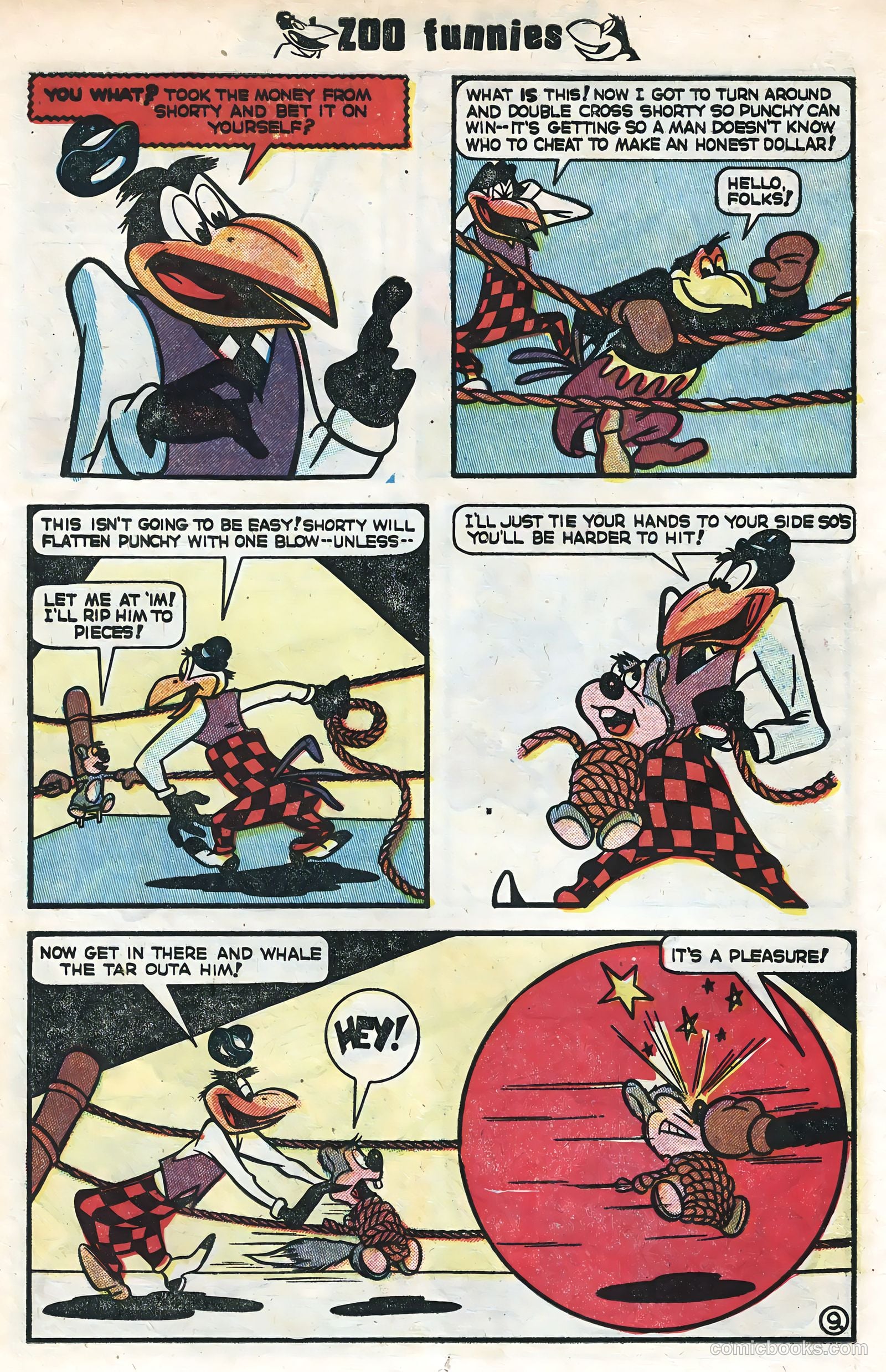 Zoo Funnies #1 (1953) — page 11 of 36
