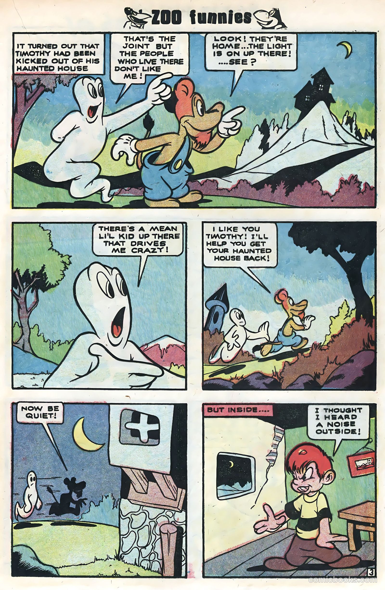 Zoo Funnies #1 (1953) — page 17 of 36