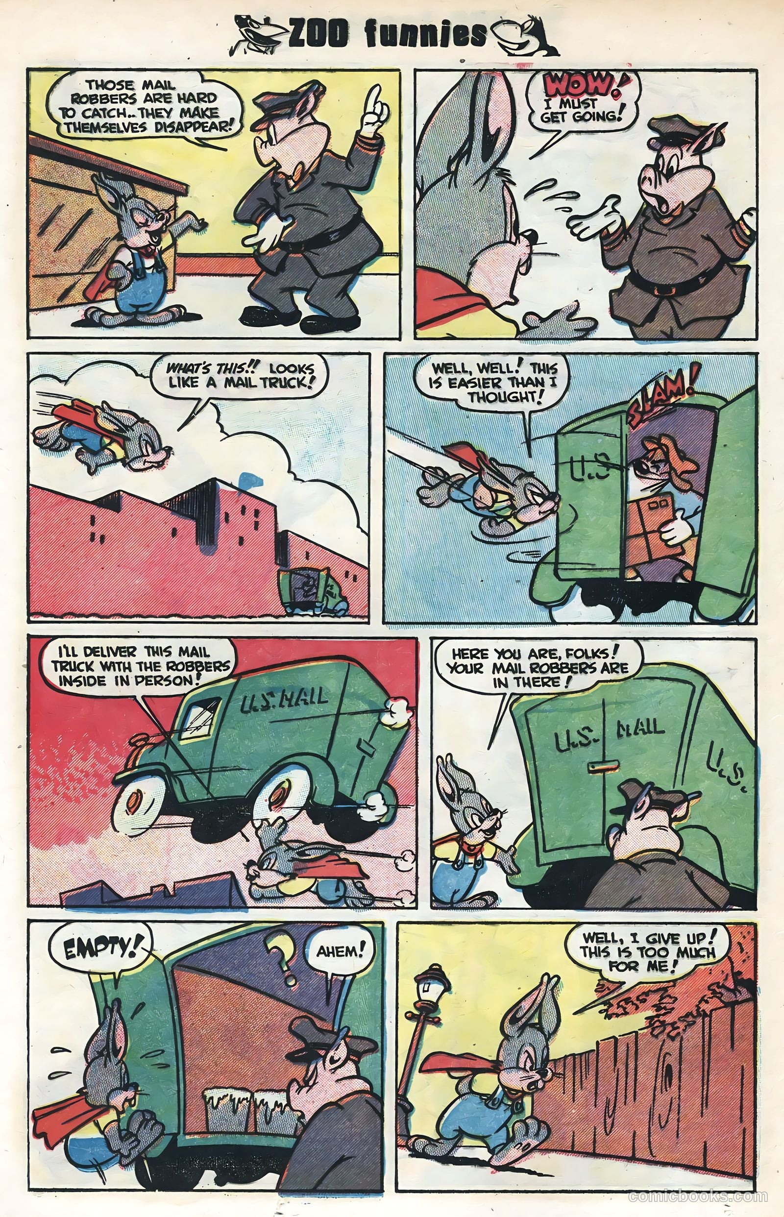 Zoo Funnies #1 (1953) — page 24 of 36