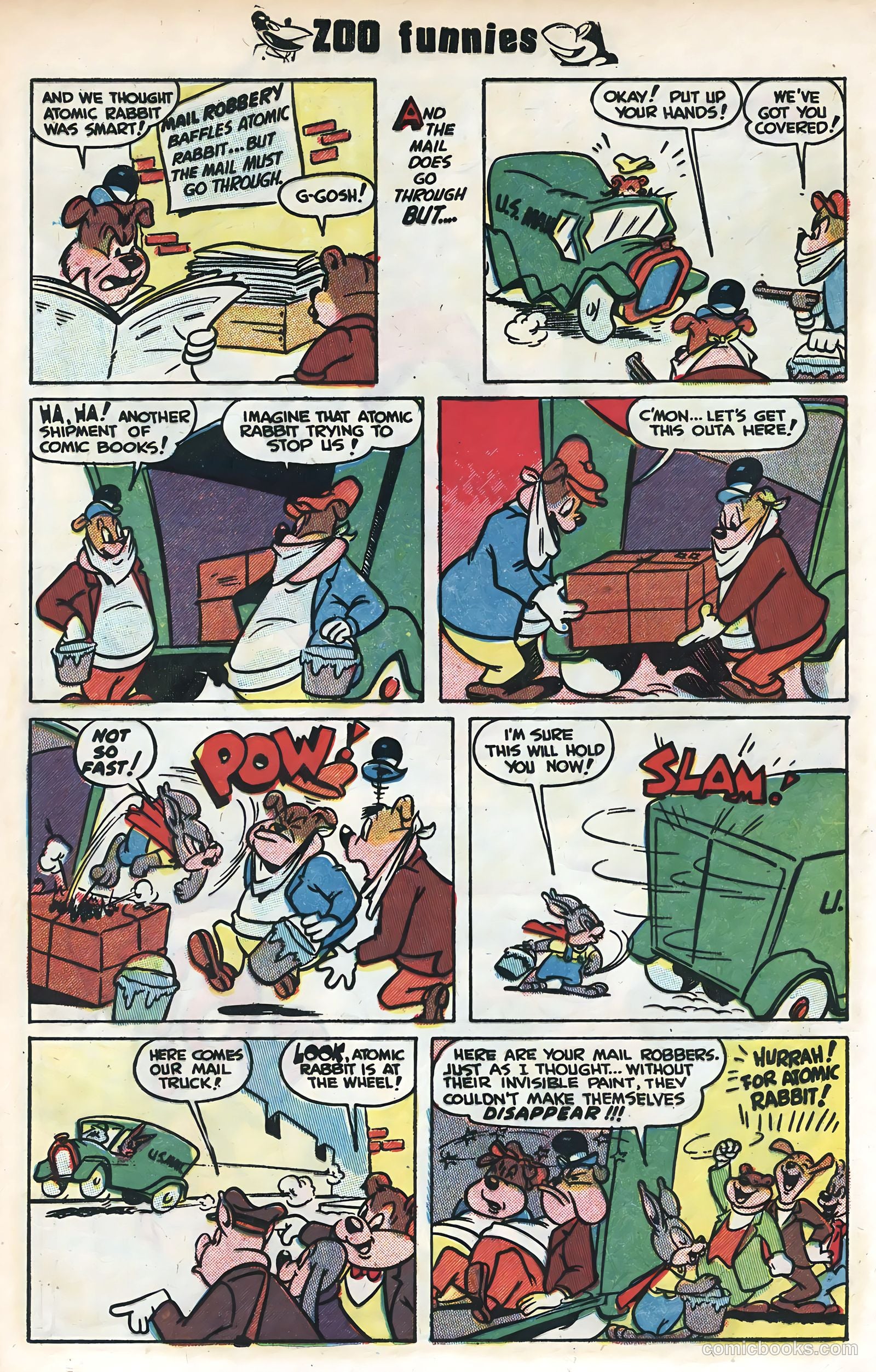 Zoo Funnies #1 (1953) — page 25 of 36