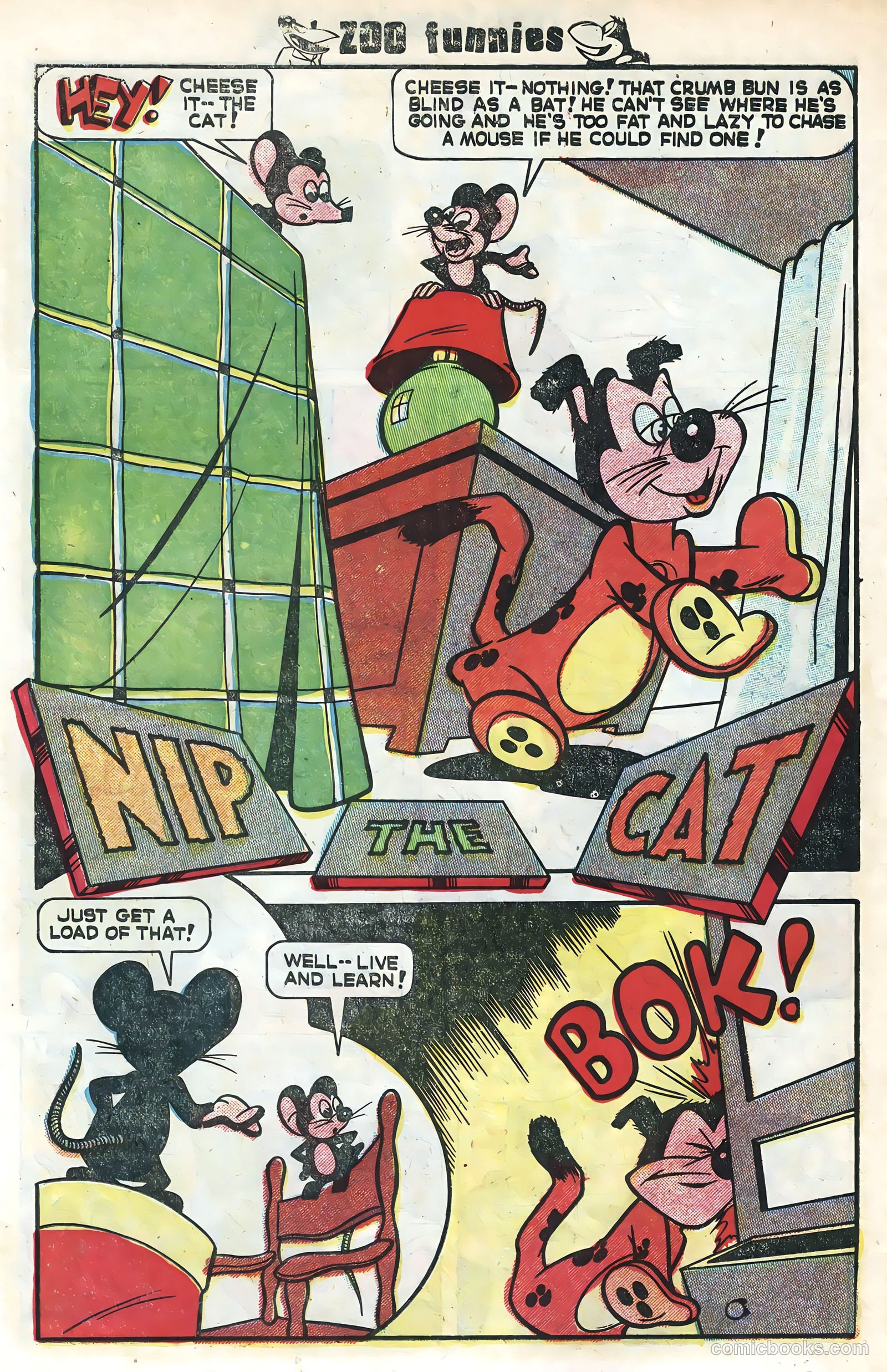Zoo Funnies #1 (1953) — page 26 of 36