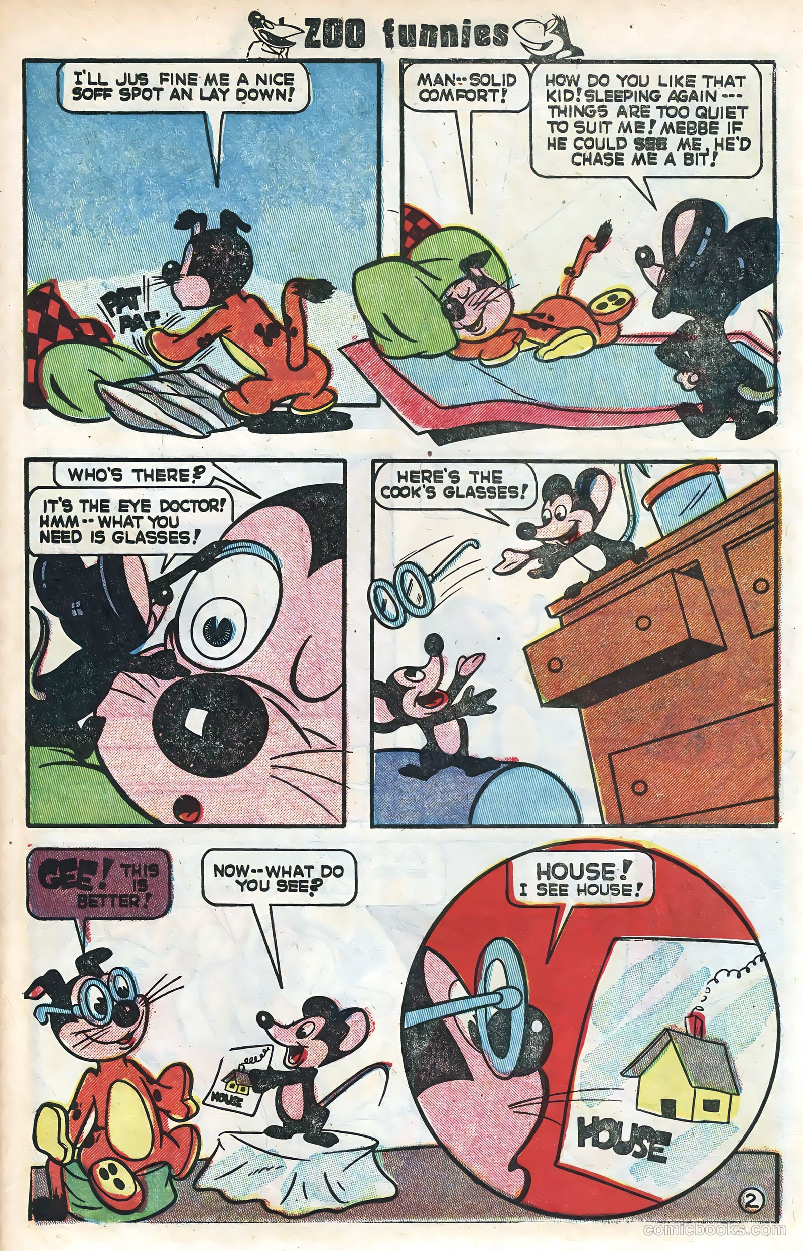 Zoo Funnies #1 (1953) — page 27 of 36